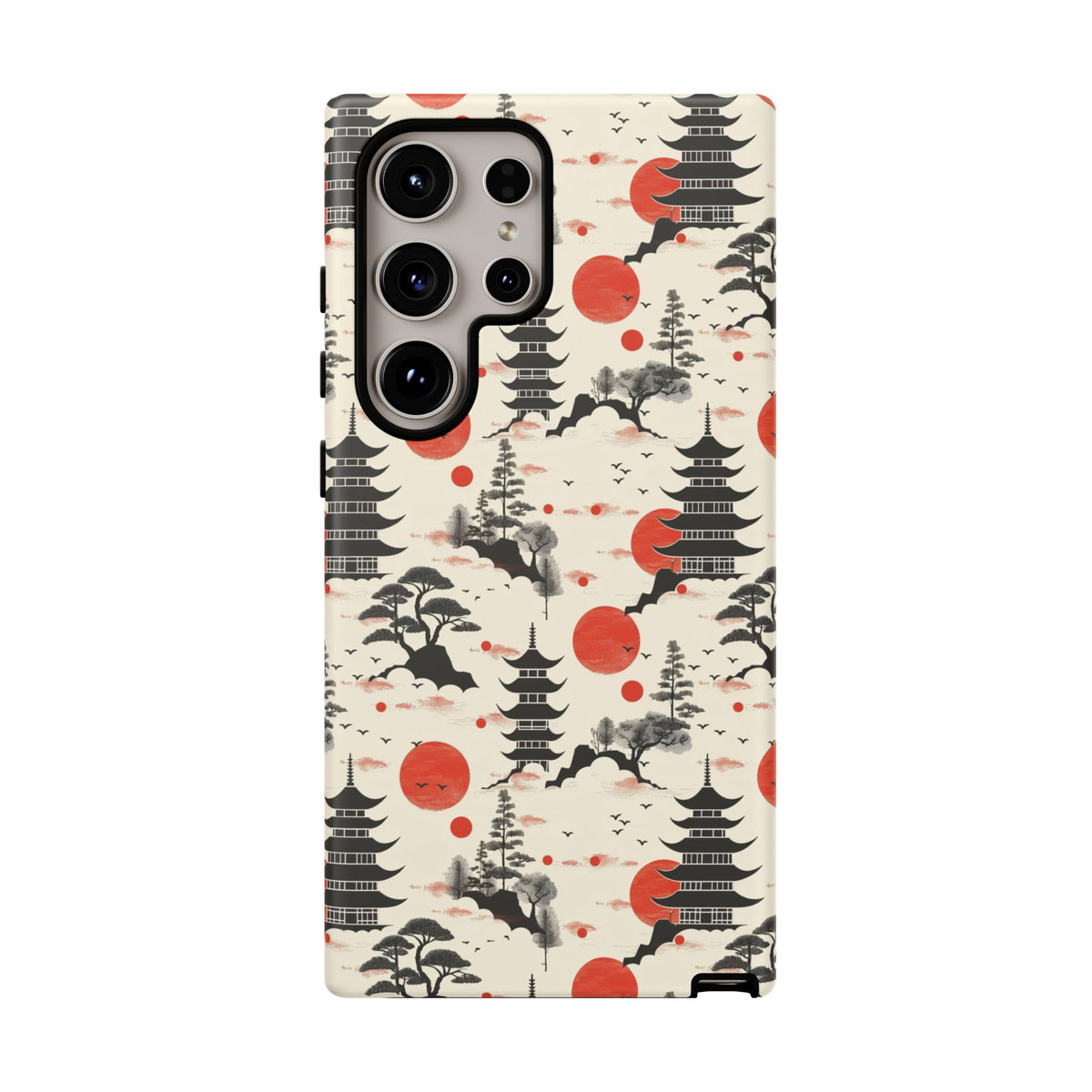 Japanese Pattern Phone Case – Elegant & Timeless Design for Your Phone 152