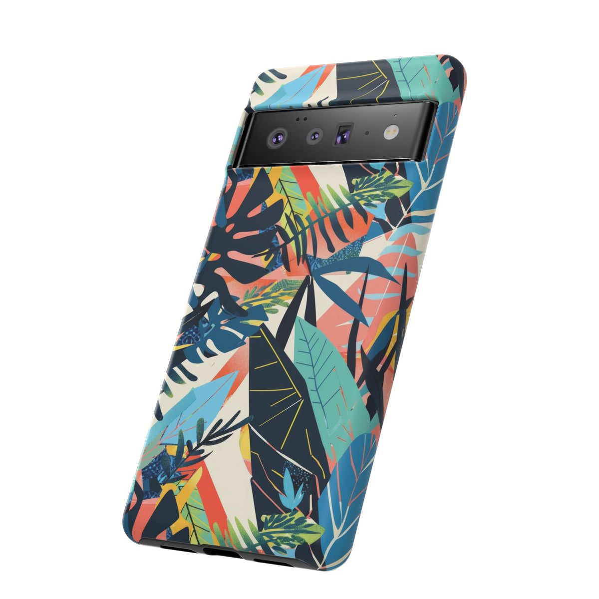 Jungle Collage Phone Case – Vibrant & Durable