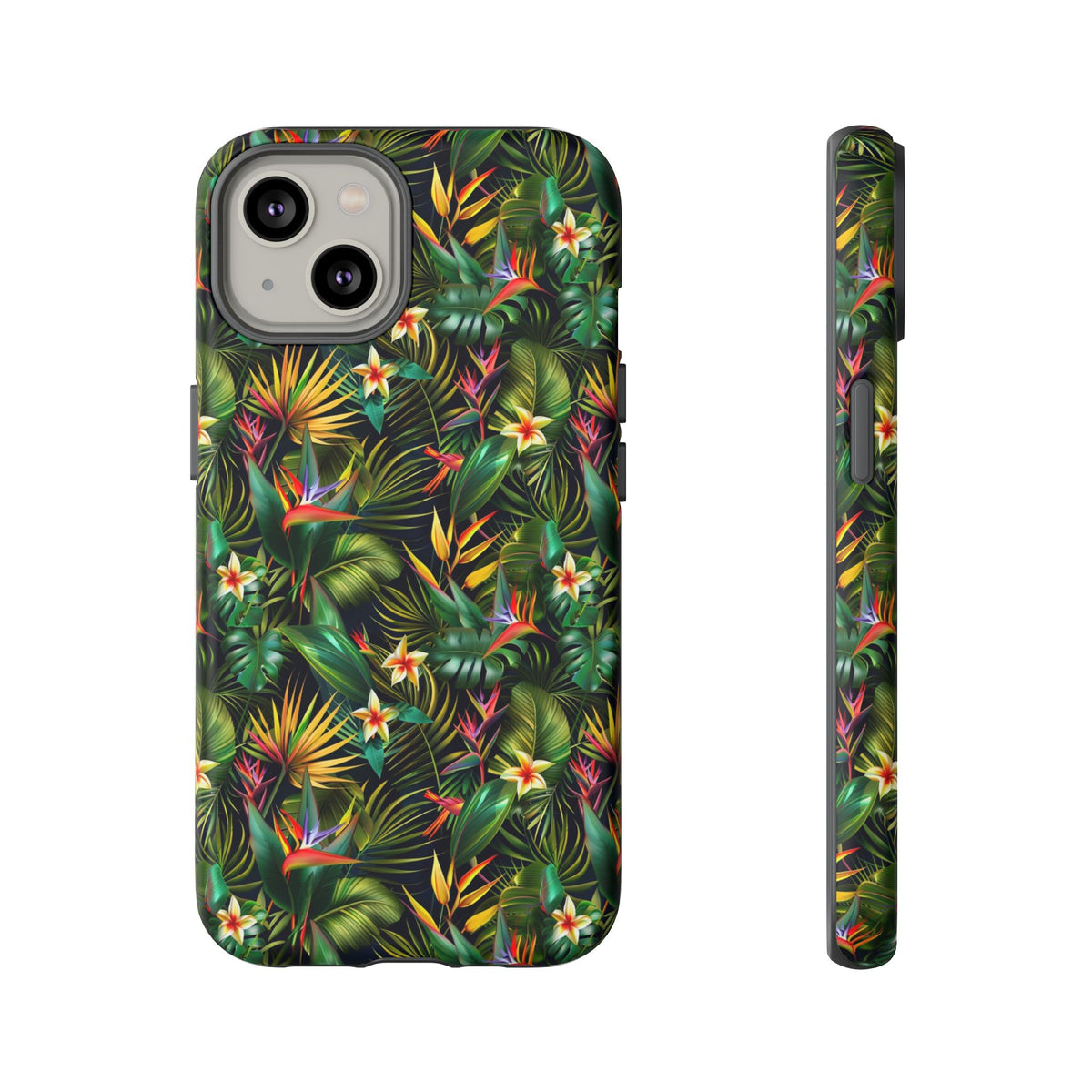 Jungle Pattern Phone Case – Exotic & Lush Design for Your Phone 348