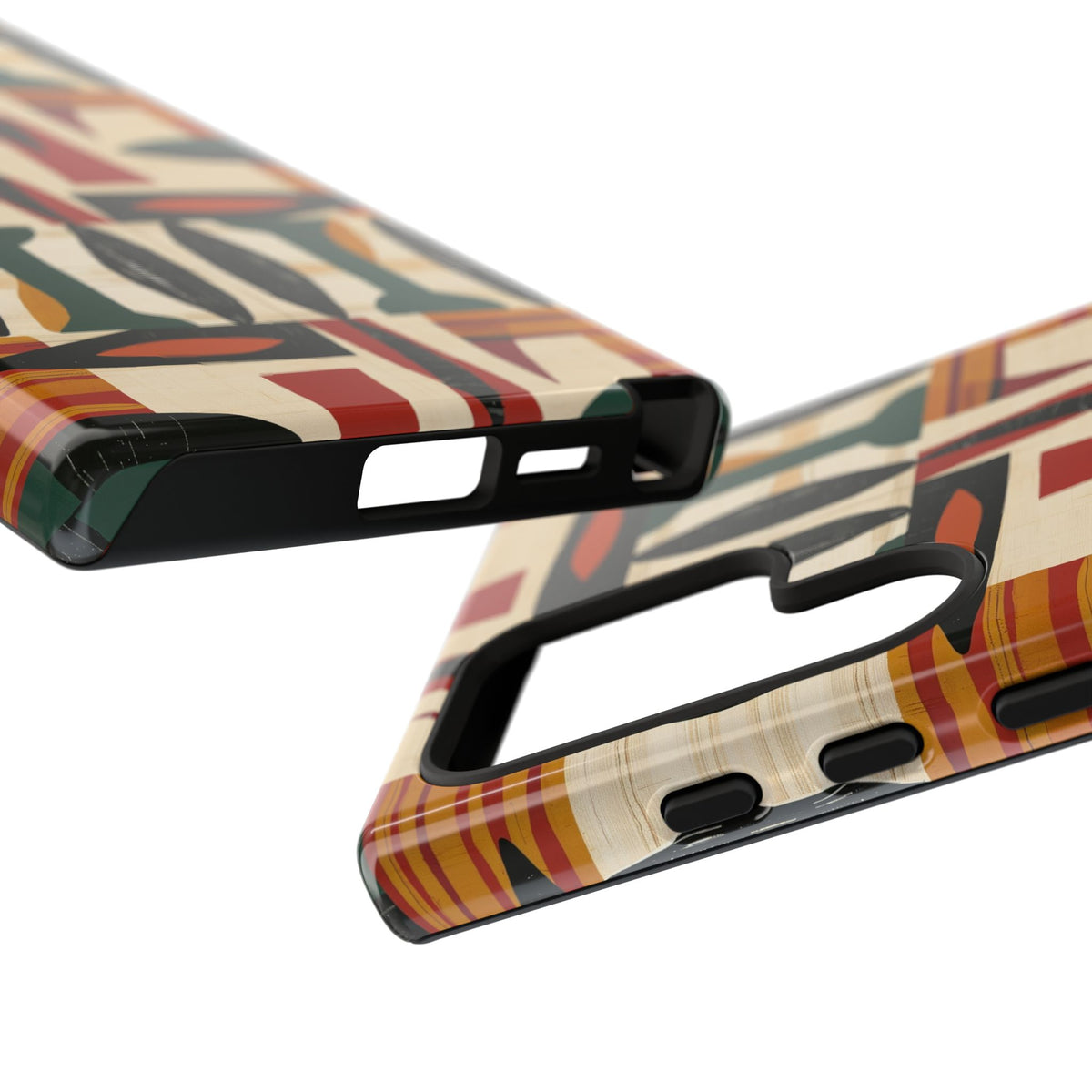 Stylish African Pattern Phone Case – Unique and Vibrant Protection 196