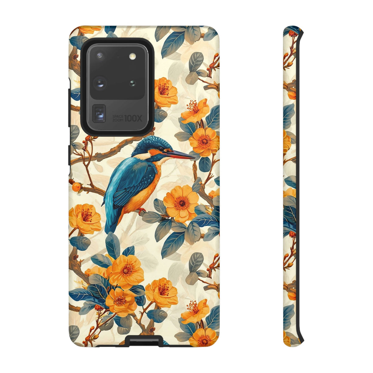 Birds Seamless Pattern Phone Case – Elegant and Timeless Avian Design