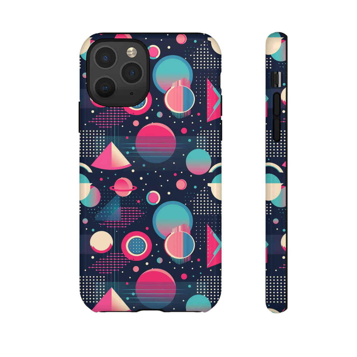 Retro 80s Seamless Phone Case – Vintage Style Meets Modern Protection 095