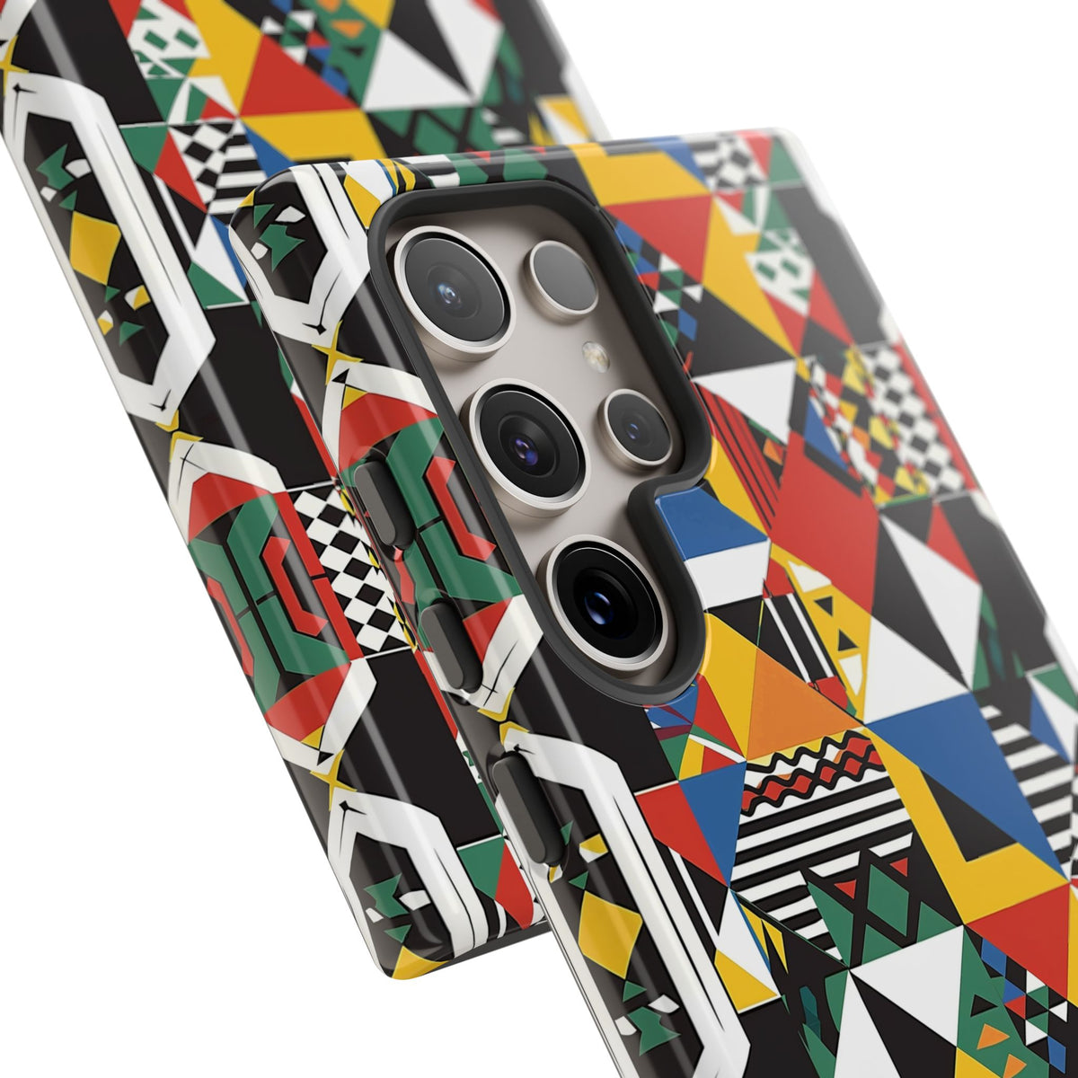 Stylish African Pattern Phone Case – Unique and Vibrant Protection 182