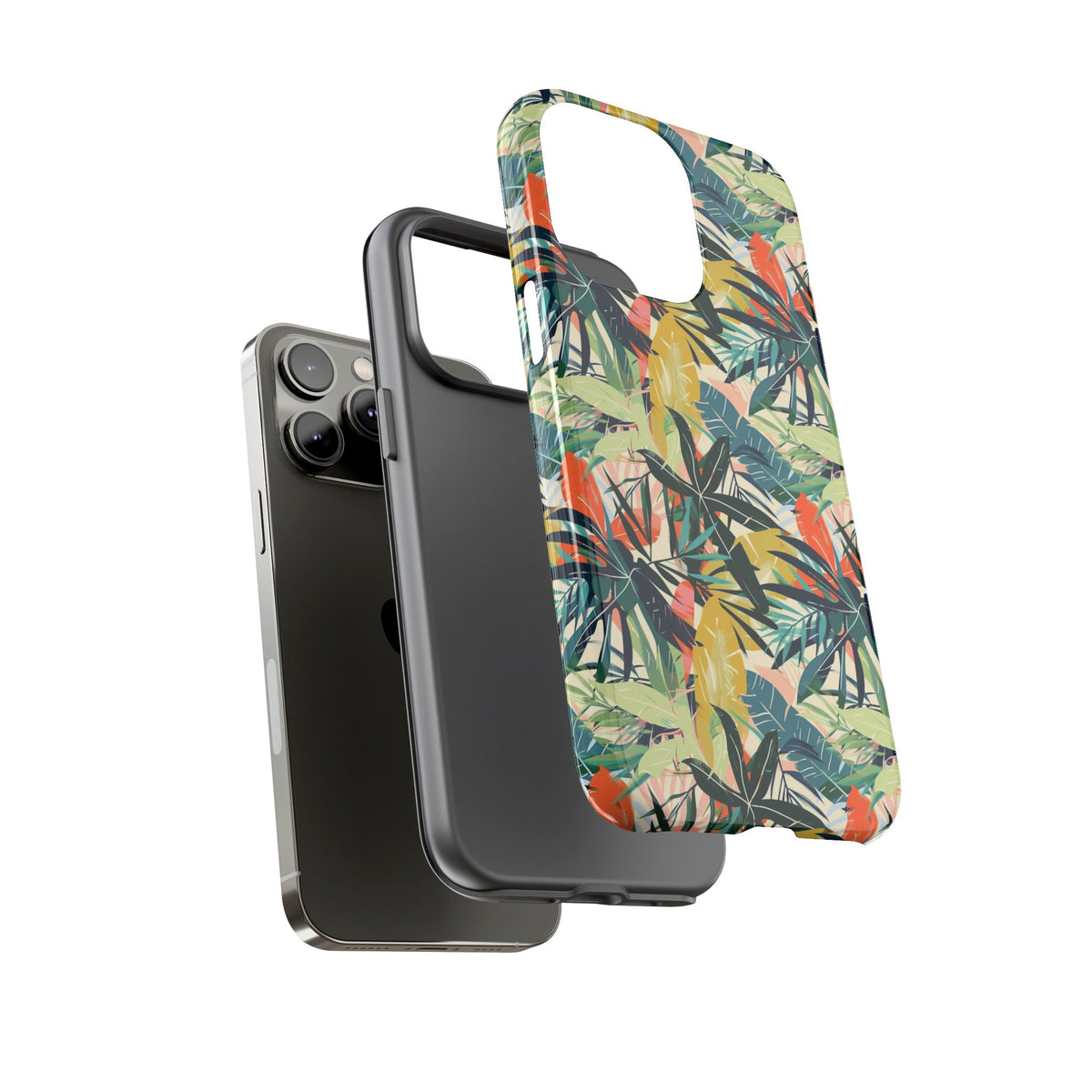 Jungle Pattern Phone Case – Exotic & Lush Design for Your Phone 349