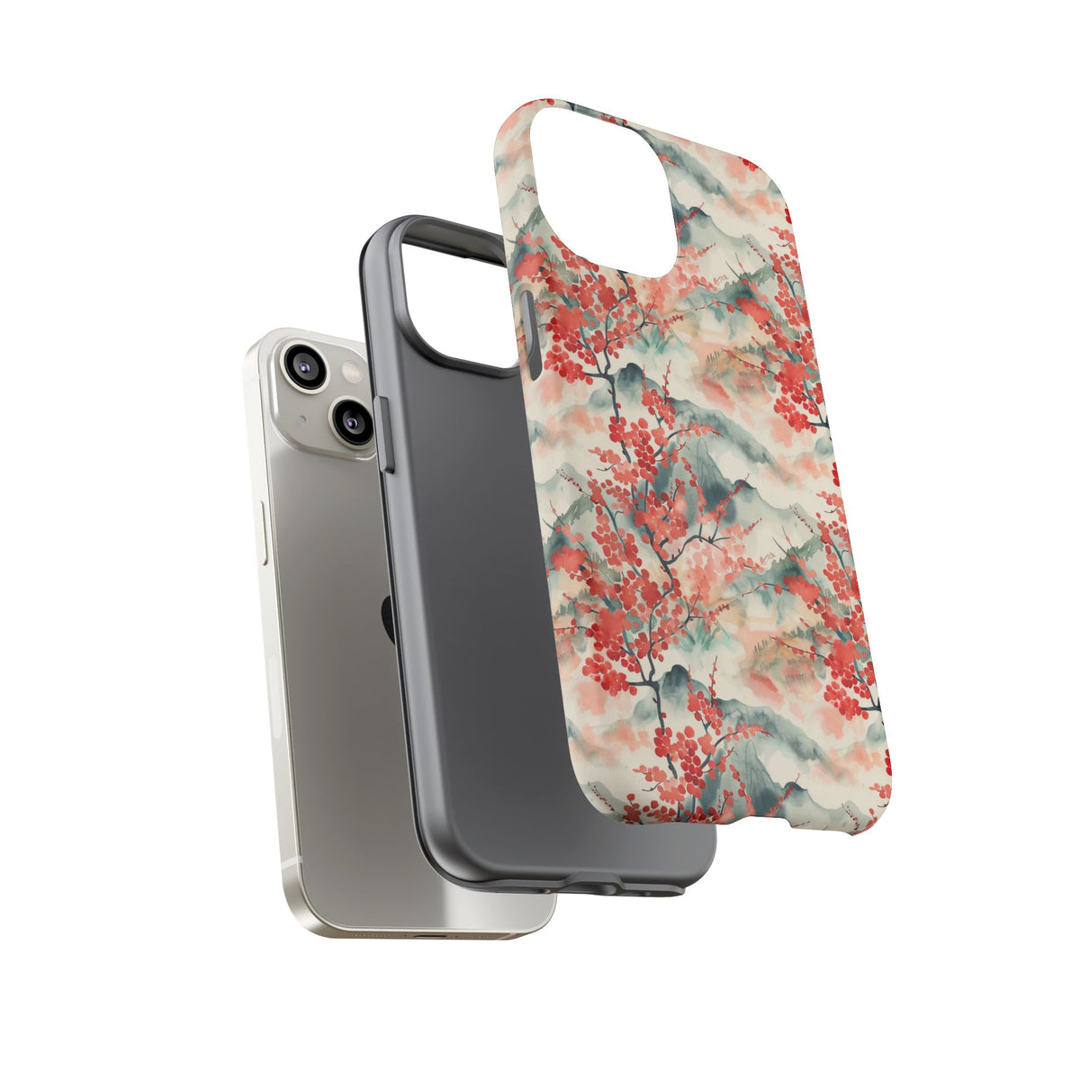 Japanese Pattern Phone Case – Elegant & Timeless Design for Your Phone 462