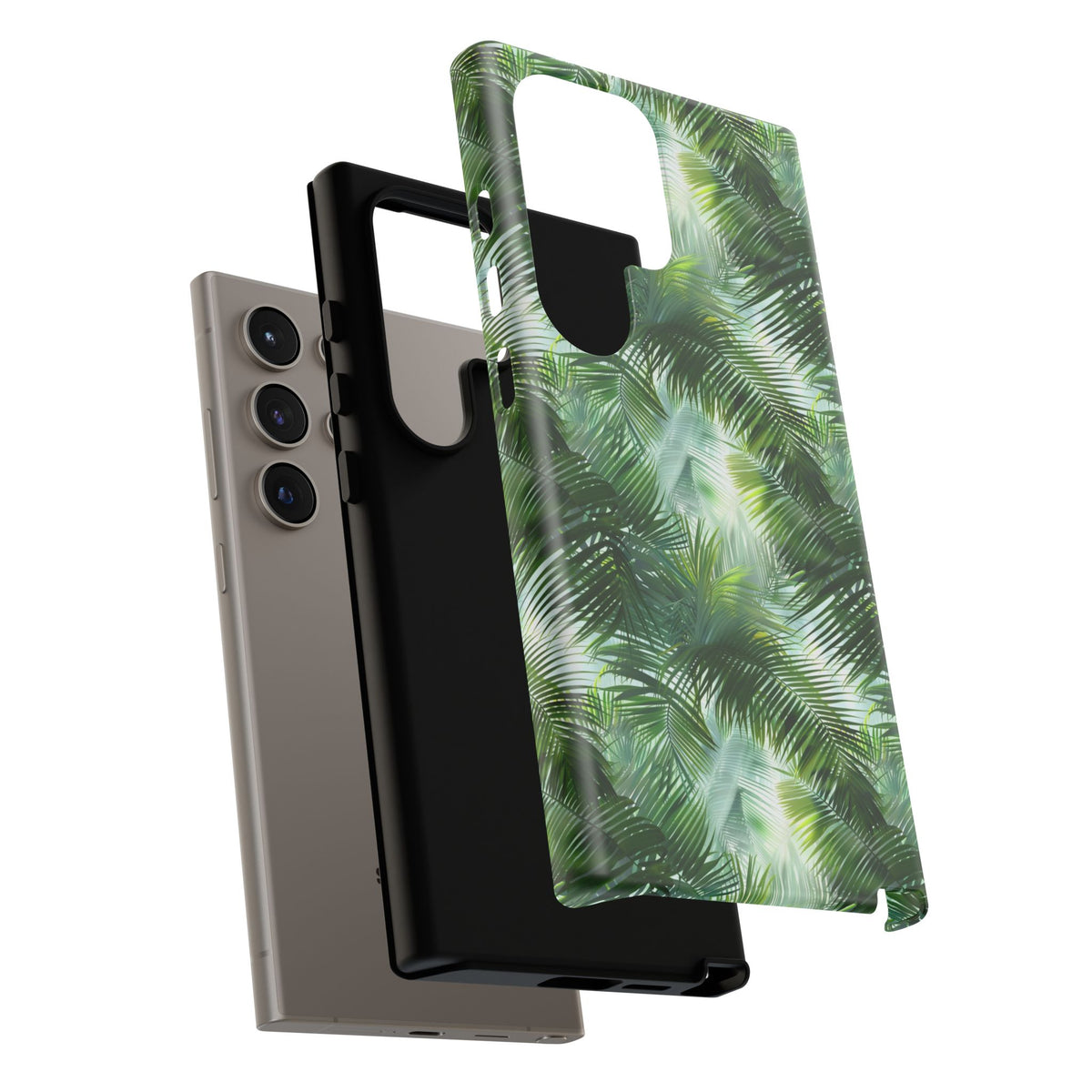 Jungle Pattern Phone Case – Exotic & Lush Design for Your Phone 344