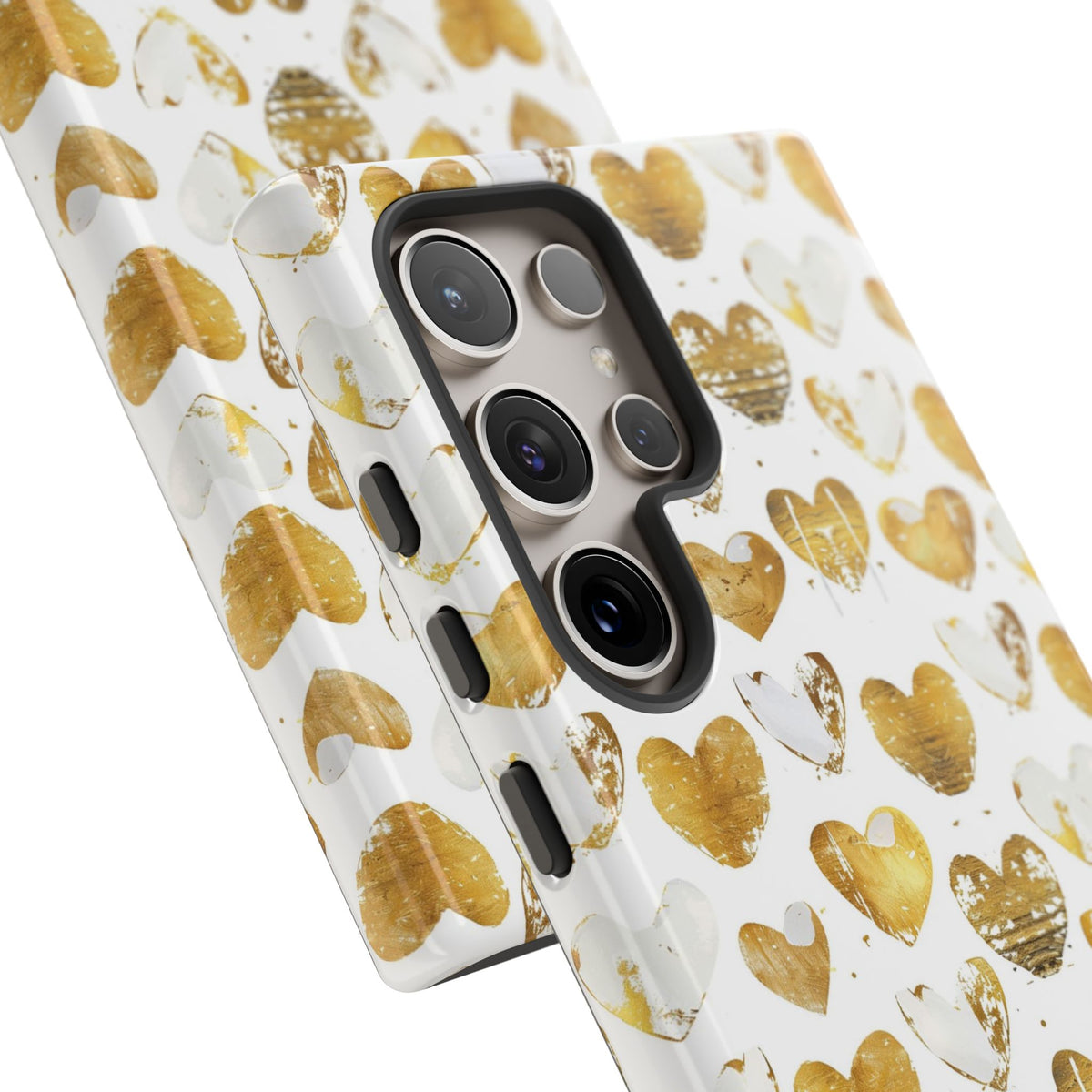 Heart Pattern Phone Case – Stylish & Loving Design for Your Device 369