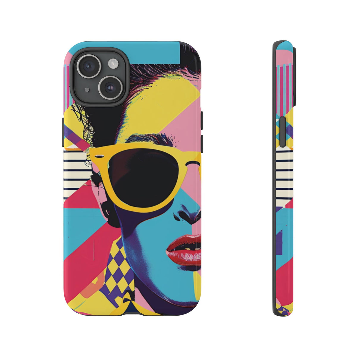 Retro 80s Seamless Phone Case – Vintage Style Meets Modern Protection 7