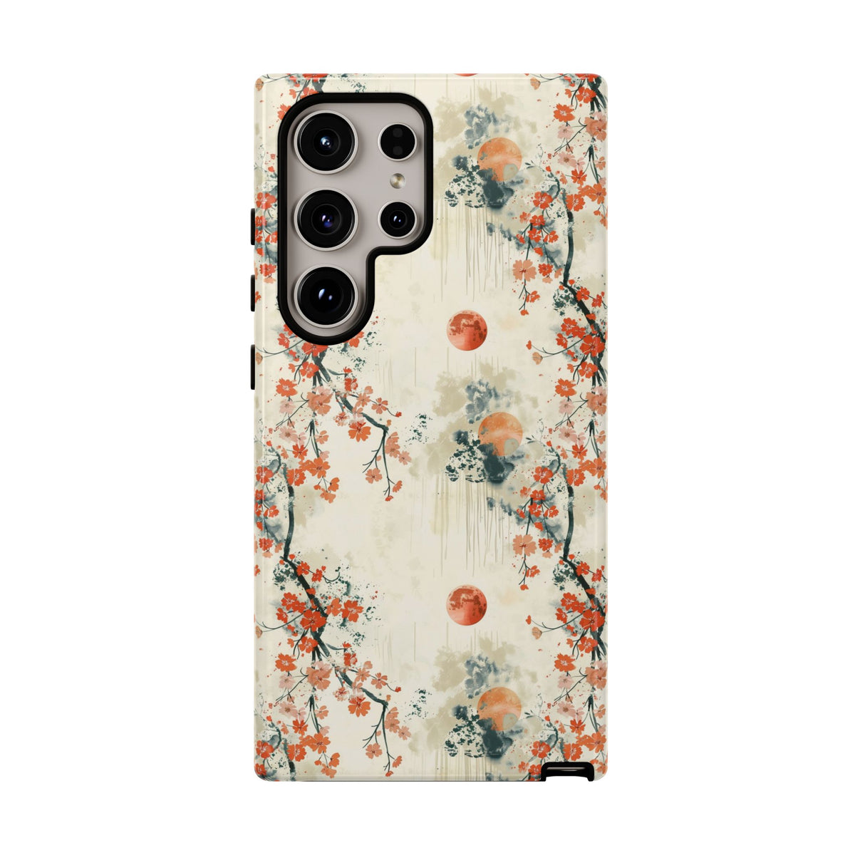 Japanese Pattern Phone Case – Elegant & Timeless Design for Your Phone 075