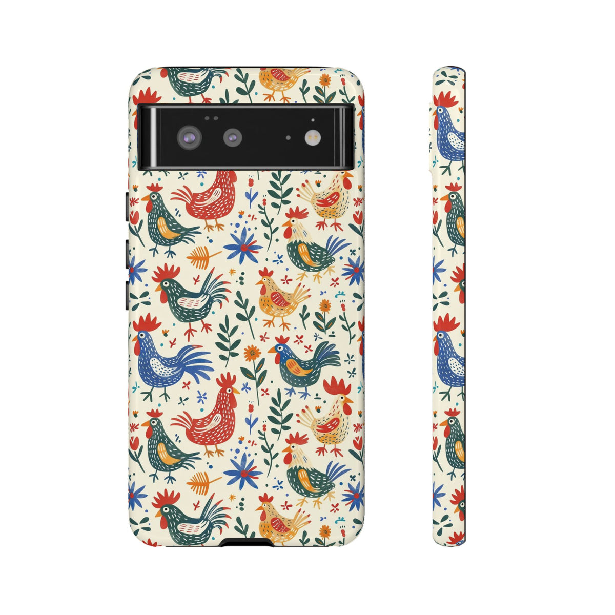 Birds Seamless Pattern Phone Case – Elegant and Timeless Avian Design 8