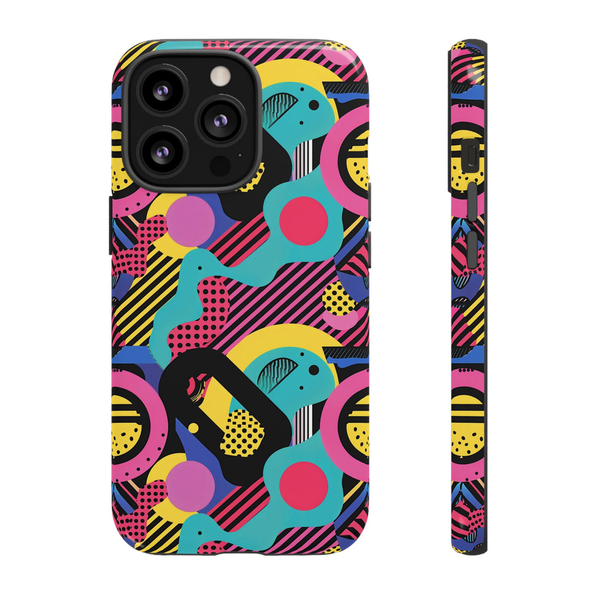 Retro 80s Seamless Phone Case – Vintage Style Meets Modern Protection 152