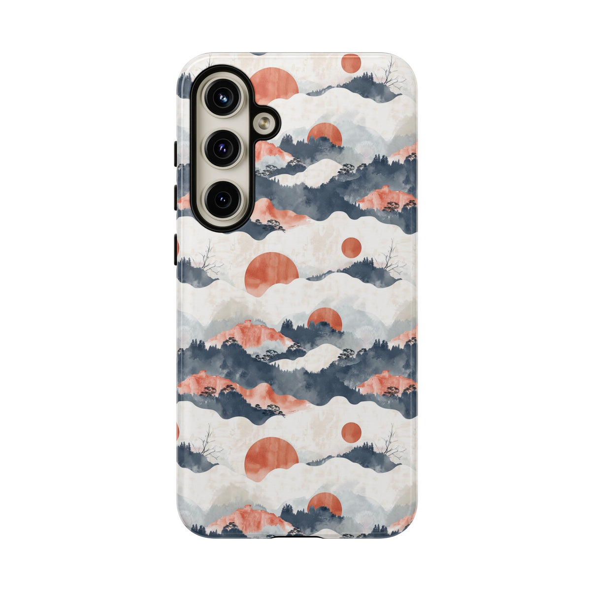 Japanese Pattern Phone Case – Elegant & Timeless Design for Your Phone 139