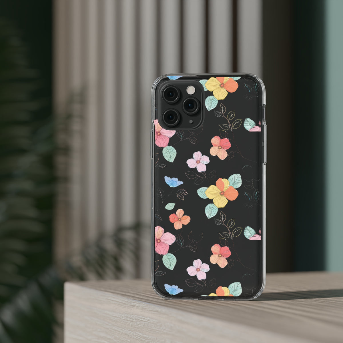 Wild Flowers Garden Stitch Phone Case – Nature-Inspired Floral Design 6