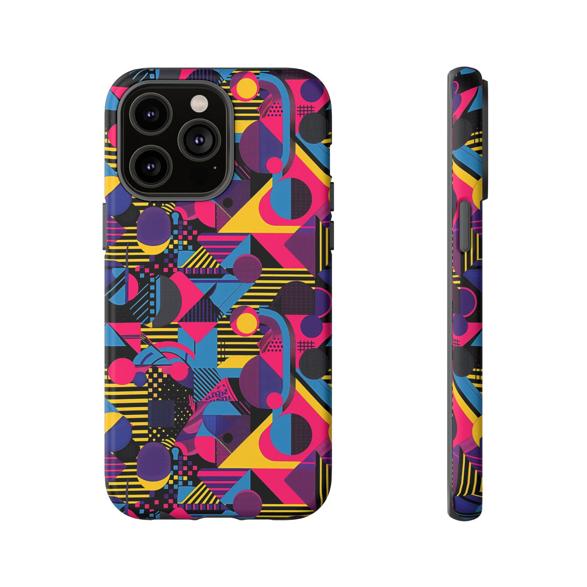 Retro 80s Seamless Phone Case – Vintage Style Meets Modern Protection 085