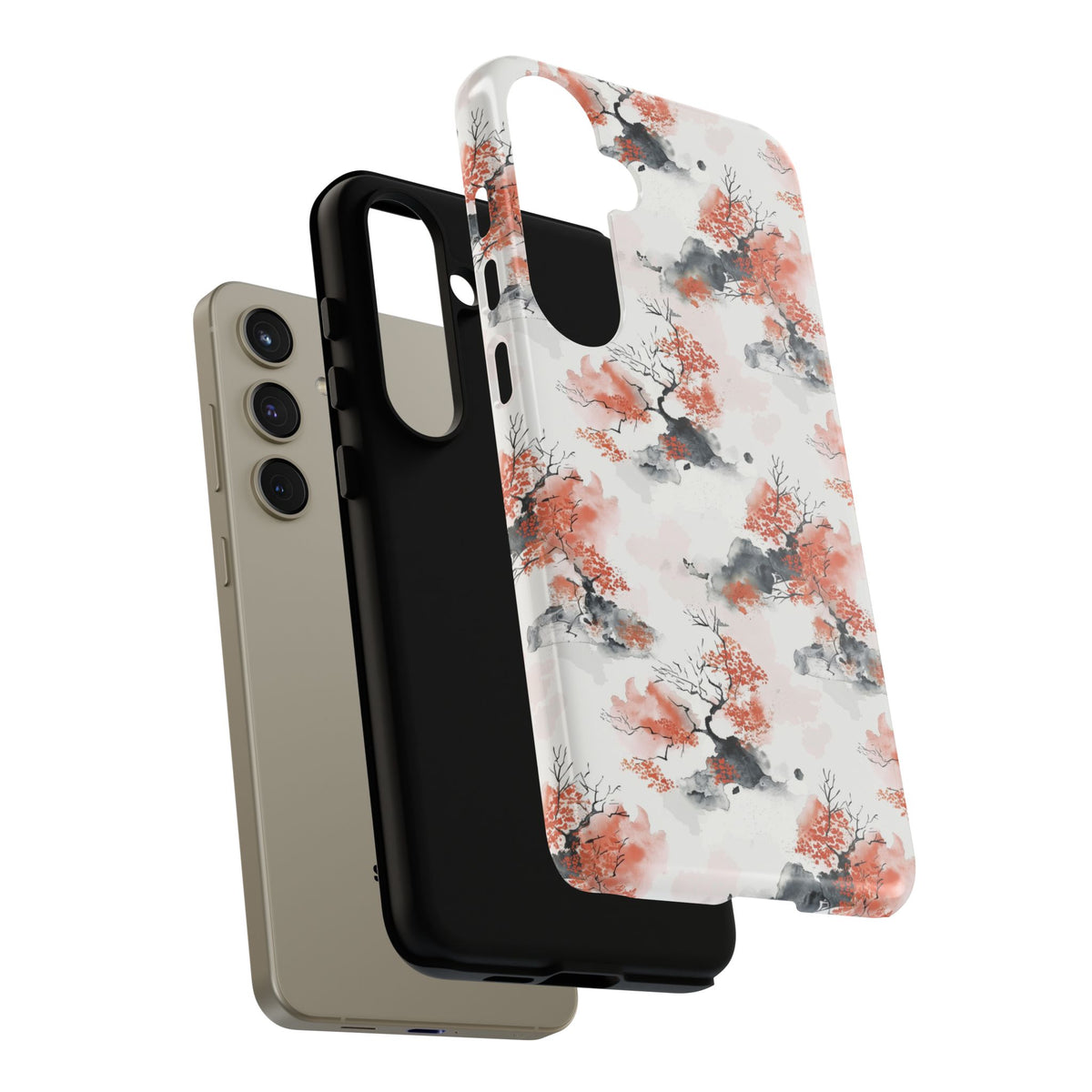 Japanese Pattern Phone Case – Elegant & Timeless Design for Your Phone 503