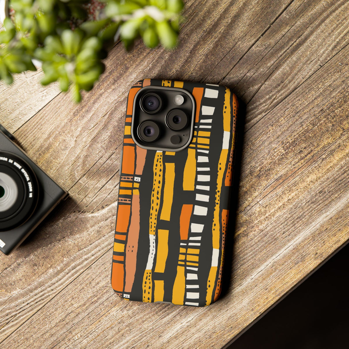 Stylish African Pattern Phone Case – Unique and Vibrant Protection 152