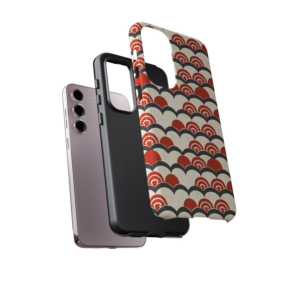 Japanese Pattern Phone Case – Elegant & Timeless Design for Your Phone 508