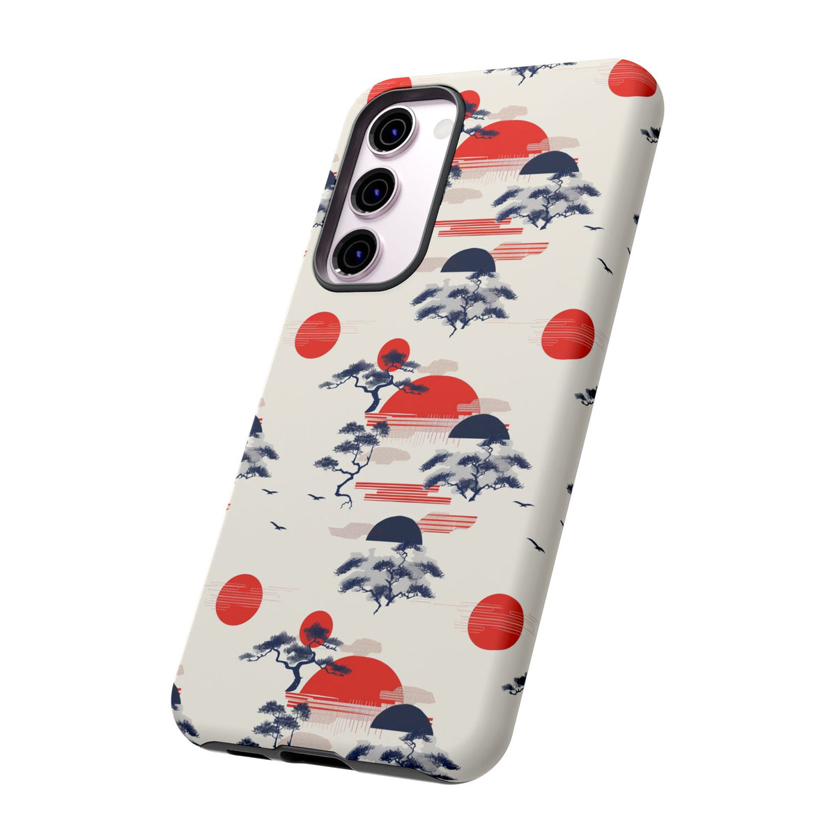 Japanese Pattern Phone Case – Elegant & Timeless Design for Your Phone 047