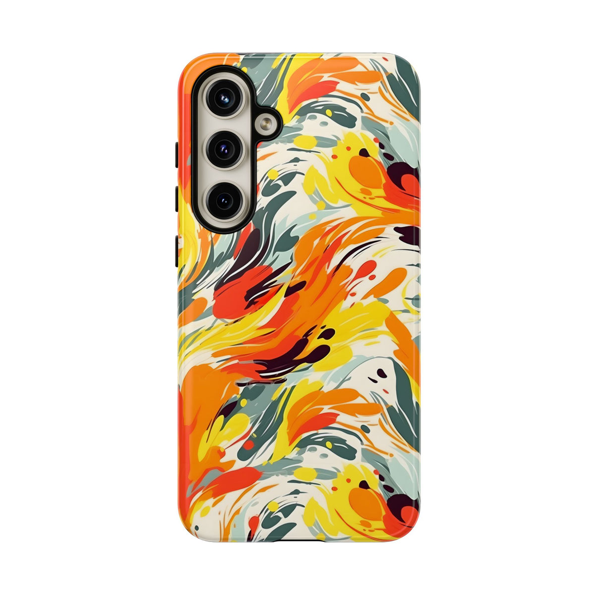 Abstract Painting Design Phone Case – Modern Art-Inspired Phone Cover 5