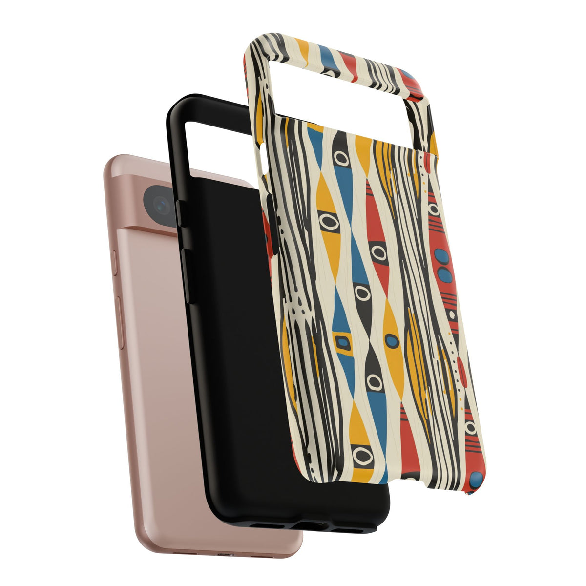 Stylish African Pattern Phone Case – Unique and Vibrant Protection 202