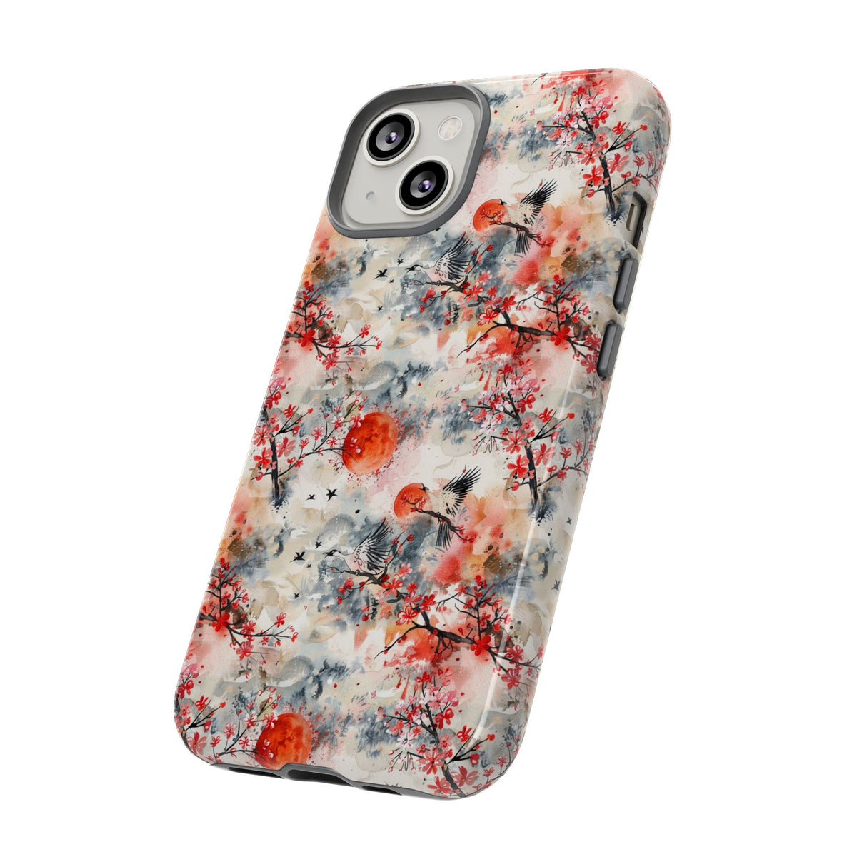 Japanese Pattern Phone Case – Elegant & Timeless Design for Your Phone 110