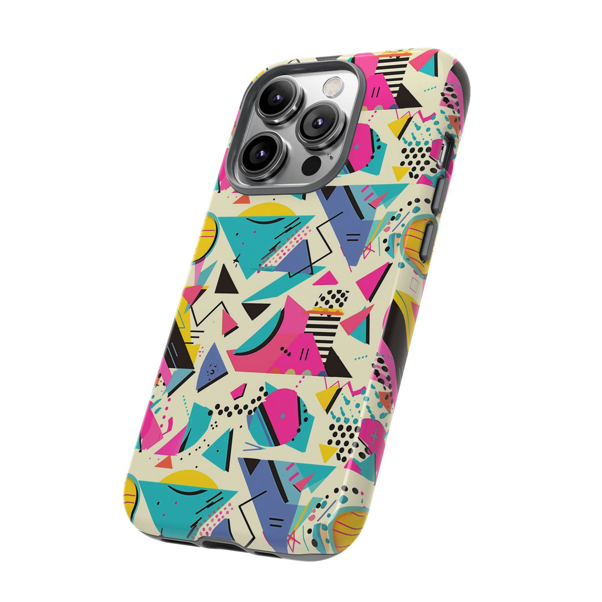 Retro 80s Seamless Phone Case – Vintage Style Meets Modern Protection 104