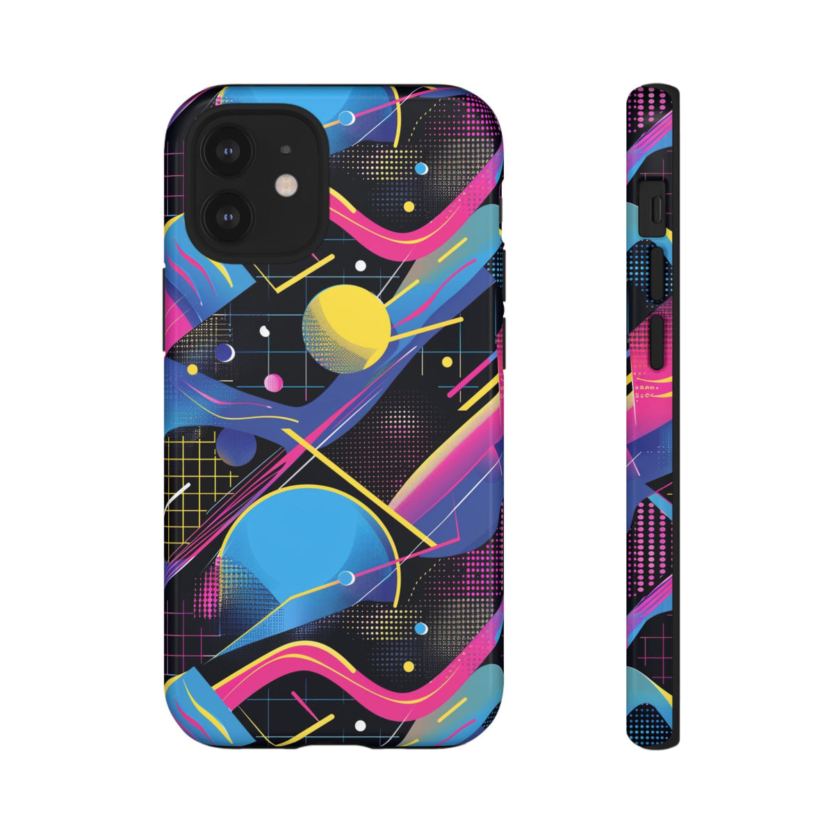 Retro 80s Seamless Phone Case – Vintage Style Meets Modern Protection 14