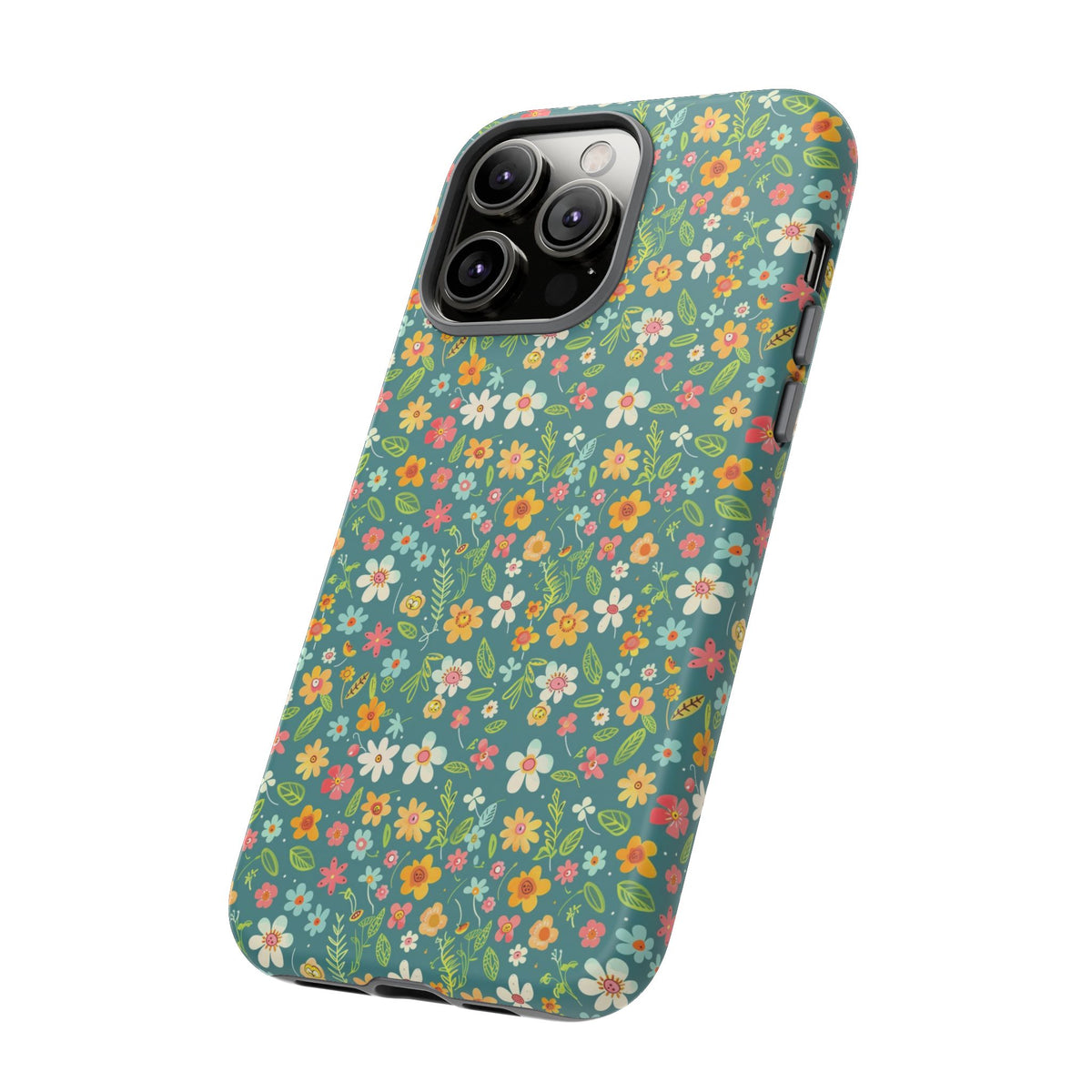 Spring Pattern Phone Case – Fresh & Vibrant Design for Your Phone 416