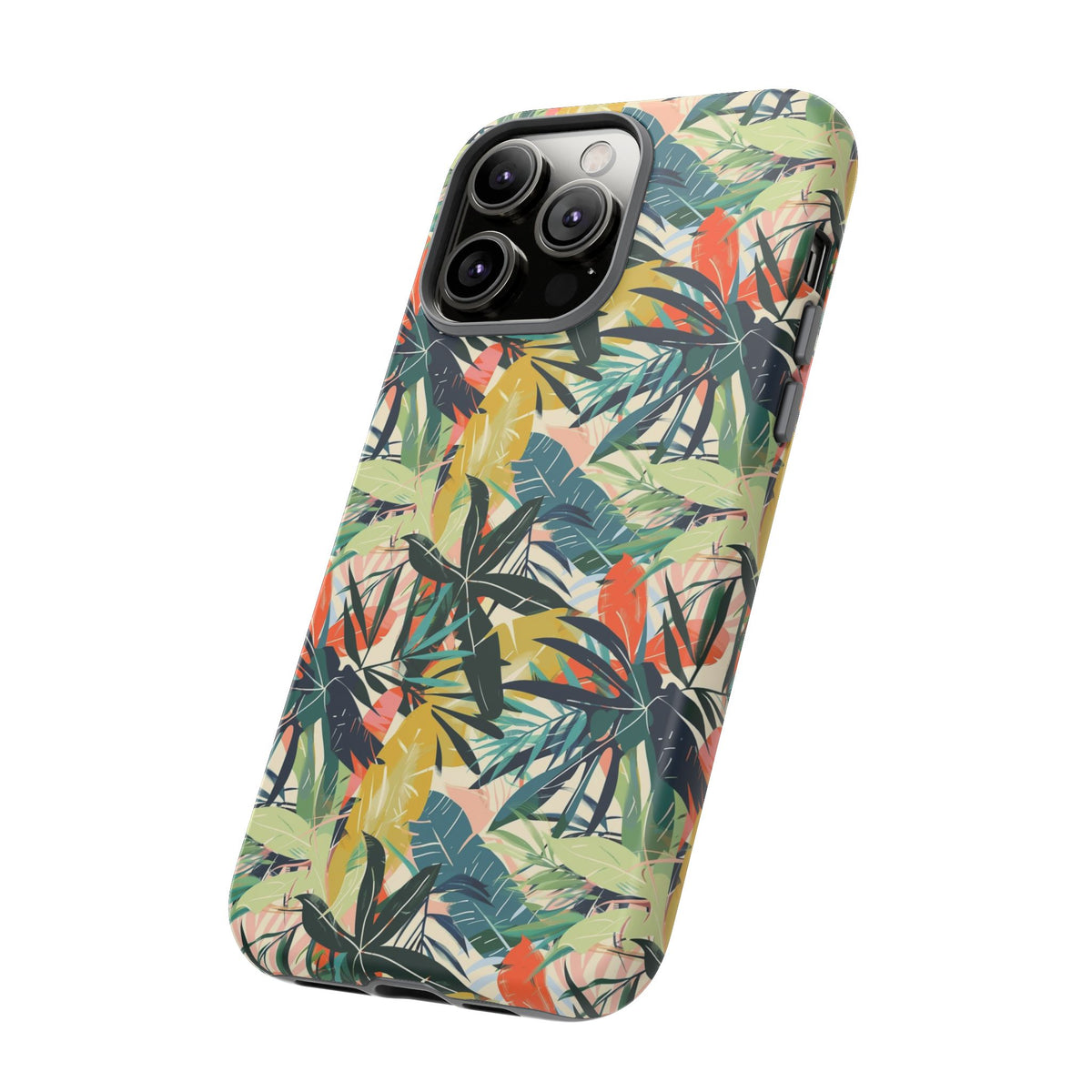 Jungle Pattern Phone Case – Exotic & Lush Design for Your Phone 349