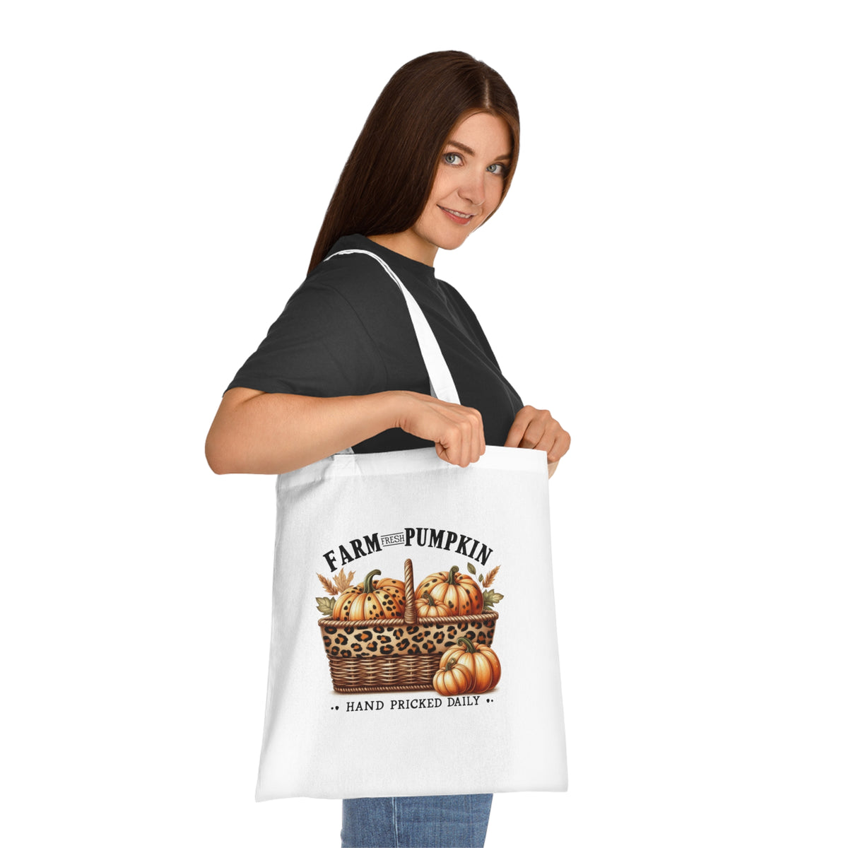 Farm Fresh Pumpkins Cotton Tote