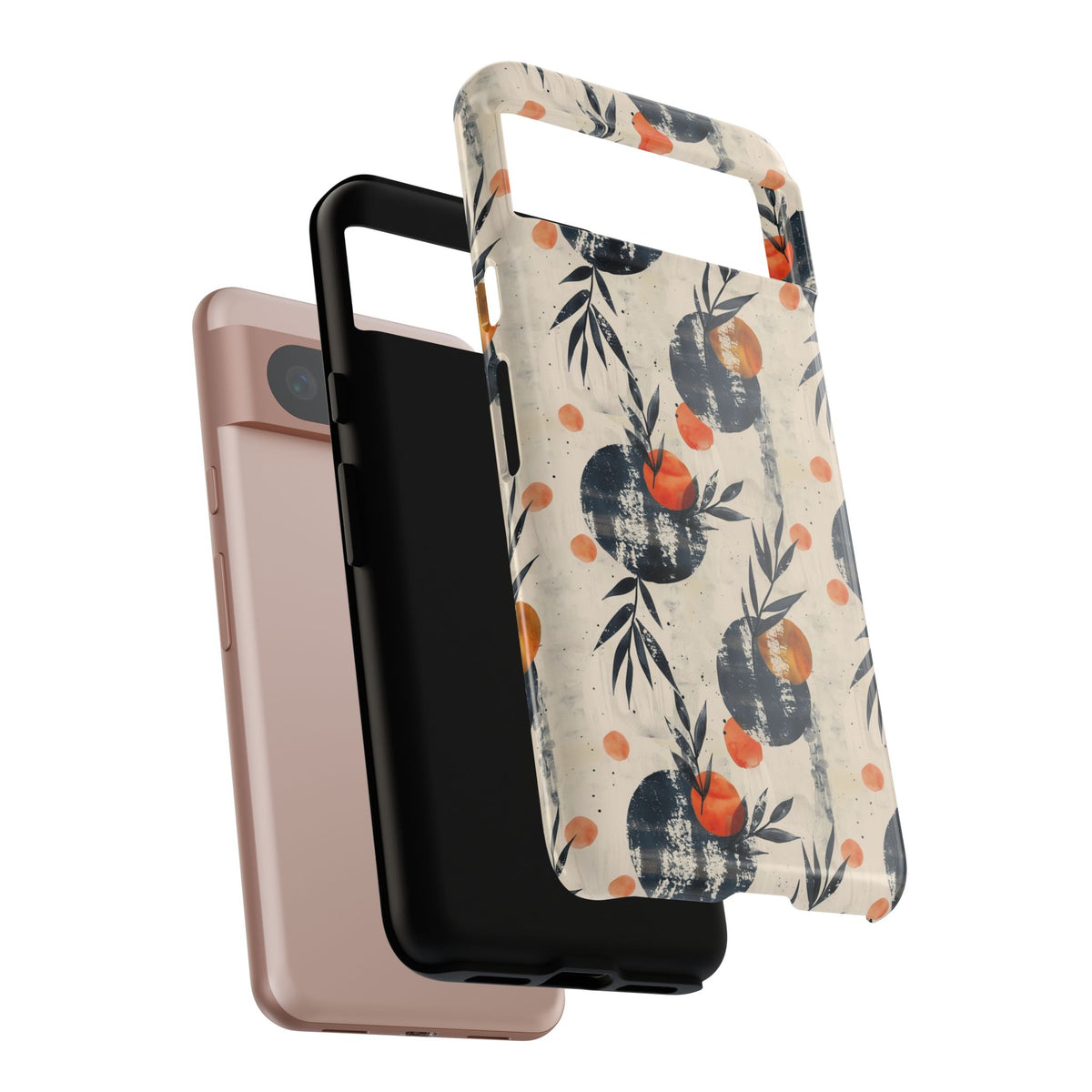 Japanese Pattern Phone Case – Elegant & Timeless Design for Your Phone 088