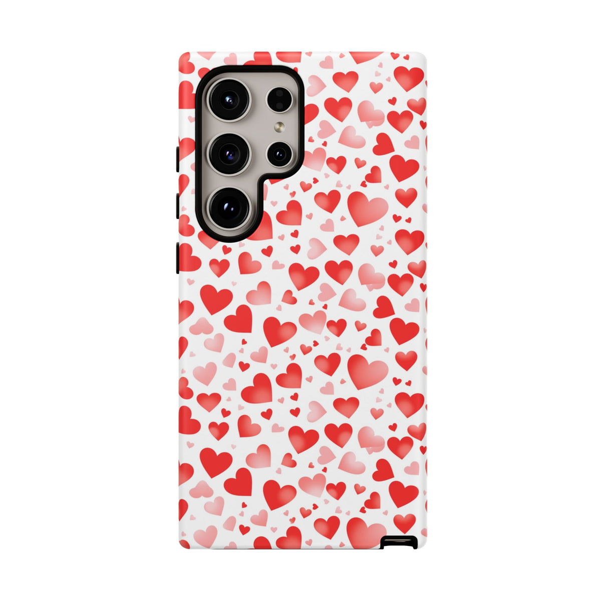 Heart Pattern Phone Case – Stylish & Loving Design for Your Device 231