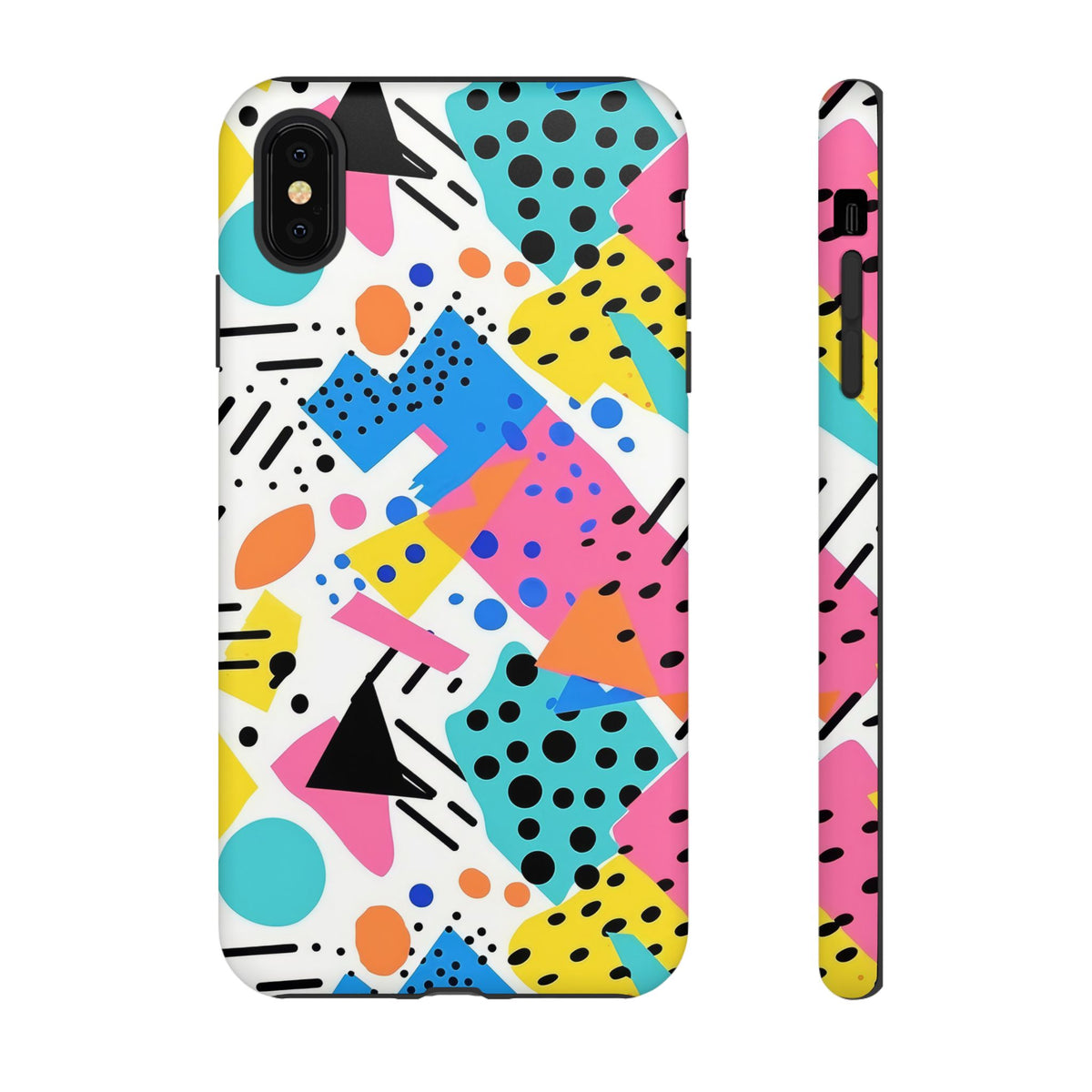 Bright Summer Memphis Design Phone Case – Vibrant and Playful Phone Cover