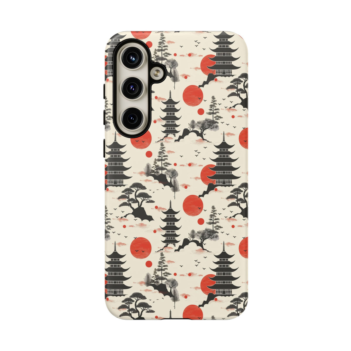 Japanese Pattern Phone Case – Elegant & Timeless Design for Your Phone 152