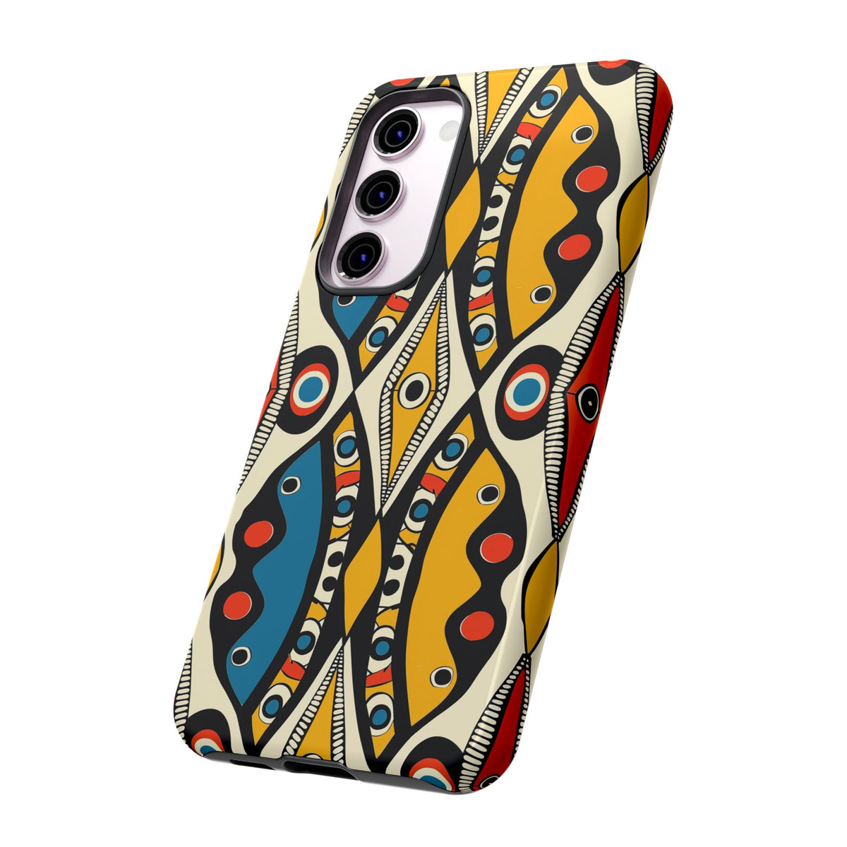 Stylish African Pattern Phone Case – Unique and Vibrant Protection 180