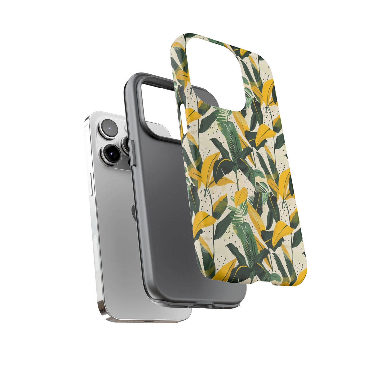 Jungle Pattern Phone Case – Exotic & Lush Design for Your Phone 338