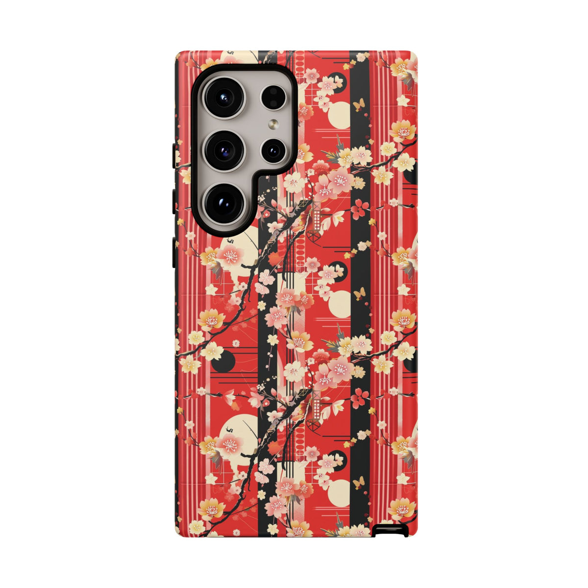 Japanese Pattern Phone Case – Elegant & Timeless Design for Your Phone 026