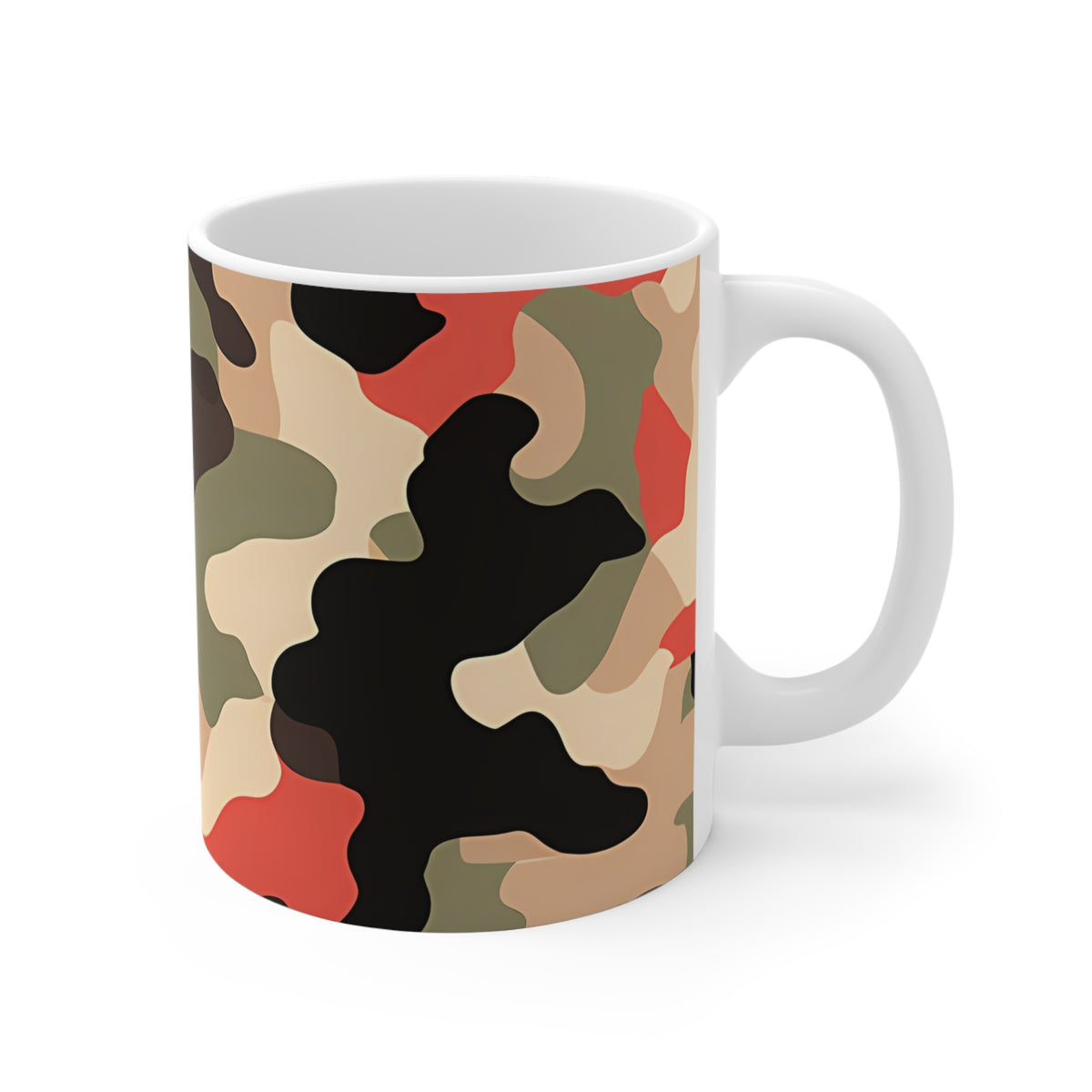 All-Over Camouflage Pattern Coffee Mug 76
