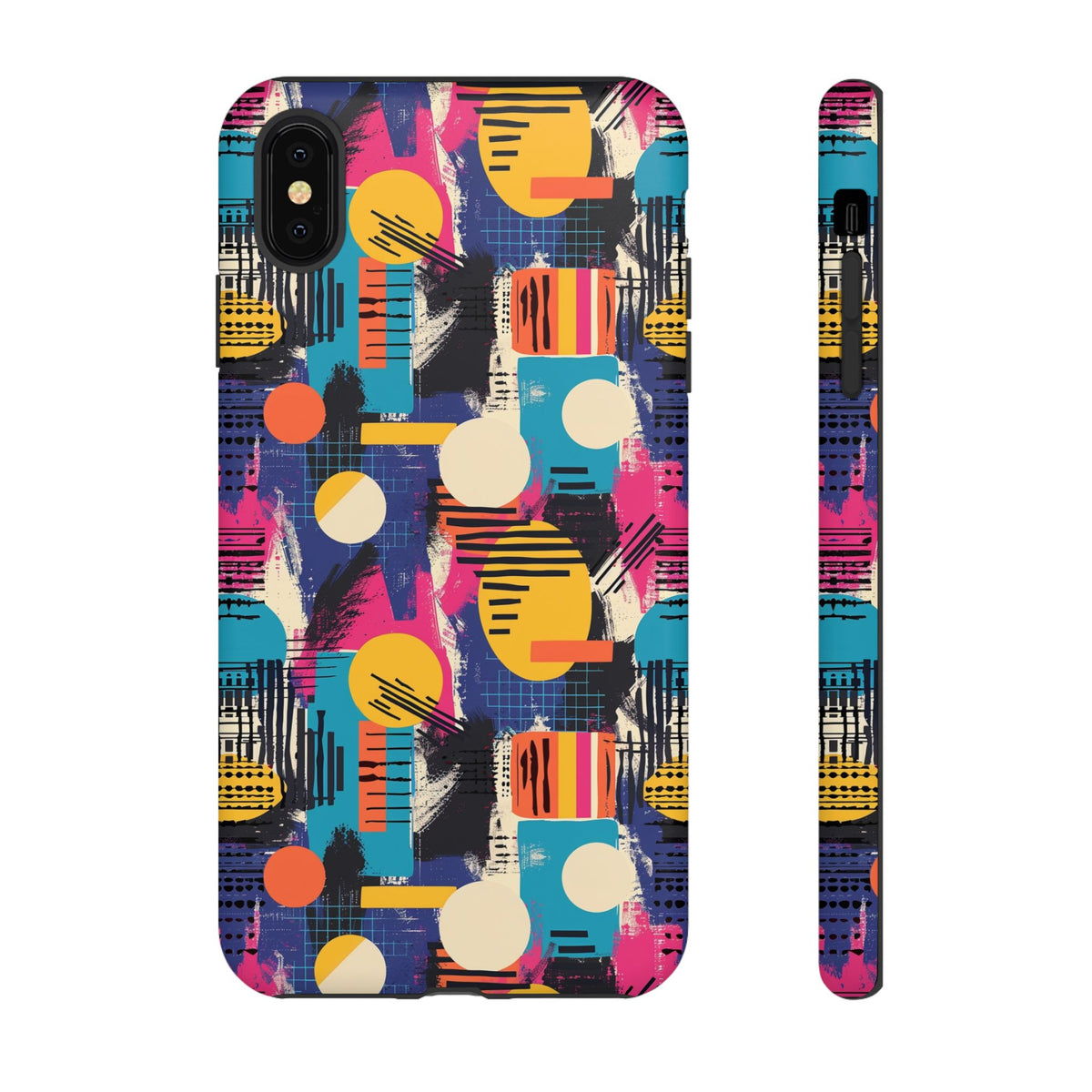 Retro 80s Seamless Phone Case – Vintage Style Meets Modern Protection 153