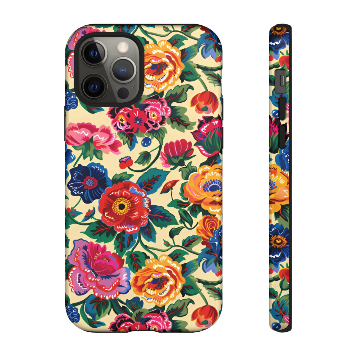 Frida Kahlo's Flower Phone Case – Artistic Elegance for Your Phone 3