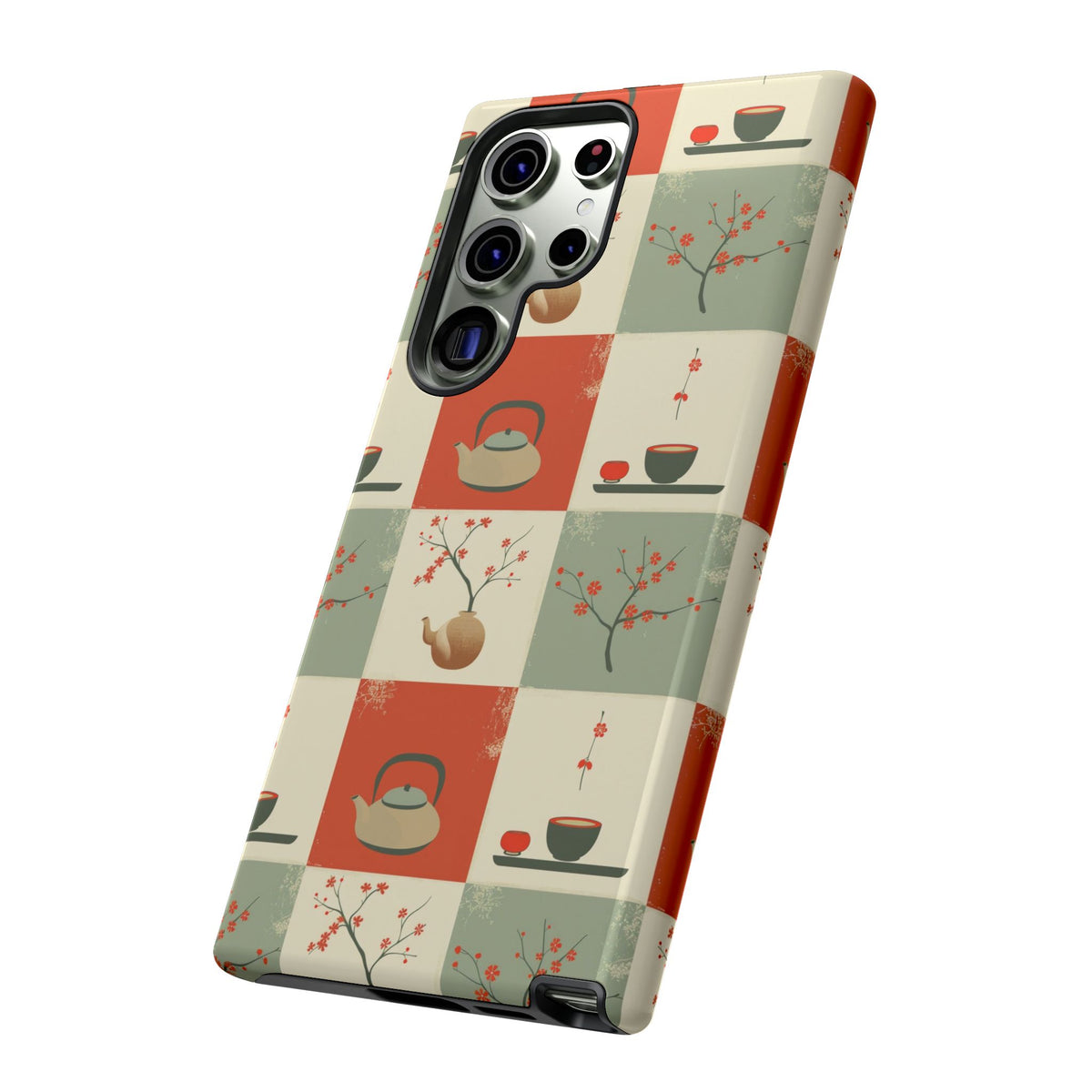 Japanese Pattern Phone Case – Elegant & Timeless Design for Your Phone 505