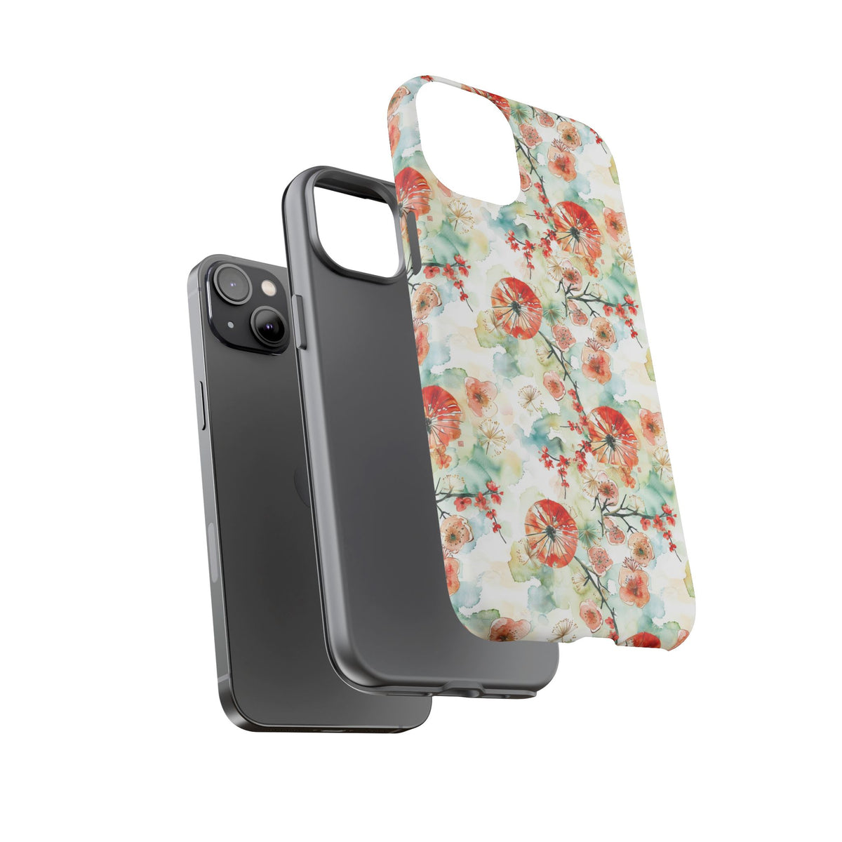 Japanese Pattern Phone Case – Elegant & Timeless Design for Your Phone 042