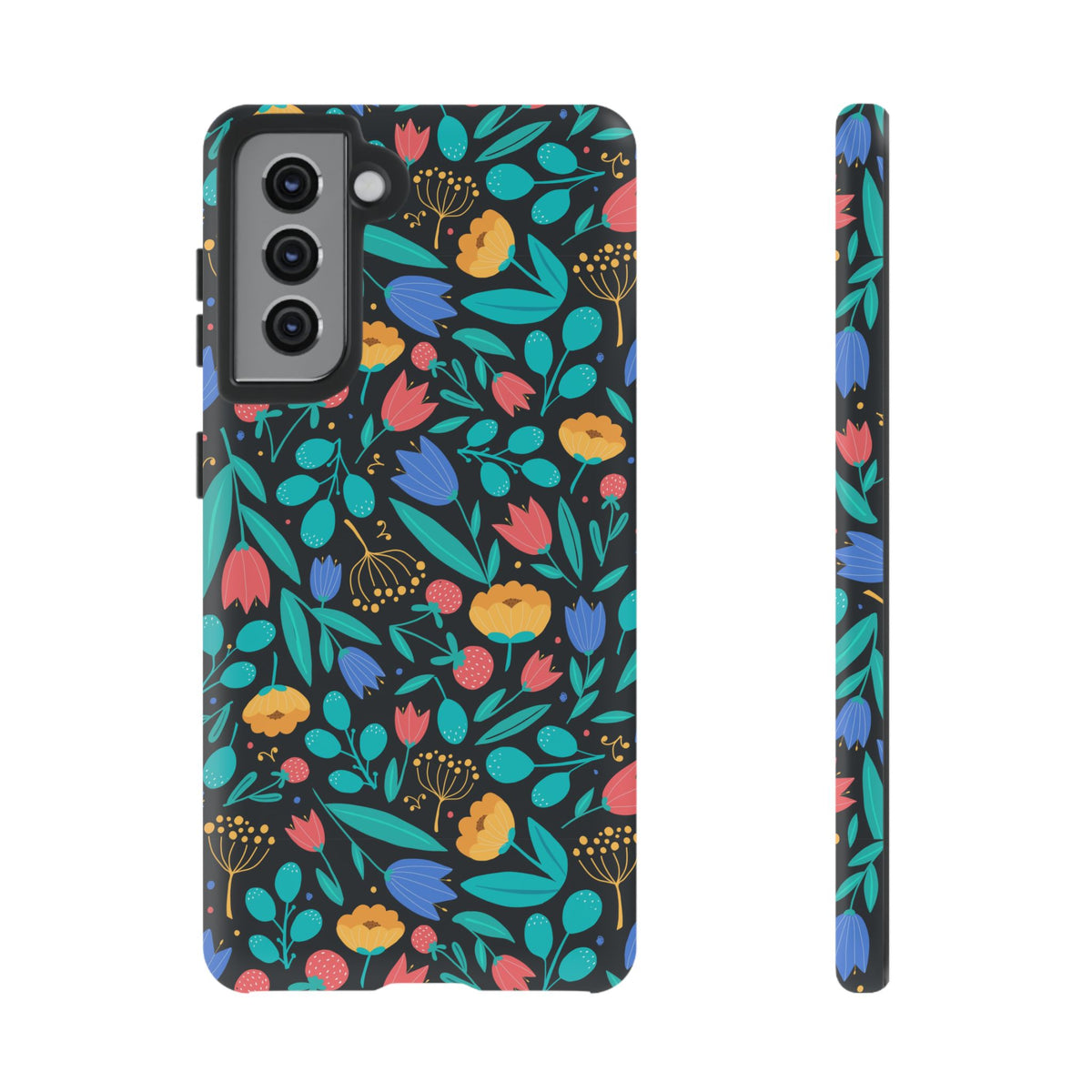 Colorful Little Flower Design Phone Case – Bright and Cheerful Floral Phone Cover