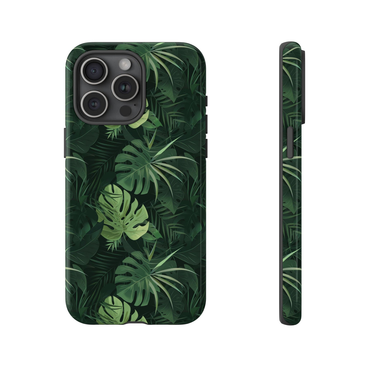 Jungle Pattern Phone Case – Exotic & Lush Design for Your Phone 335