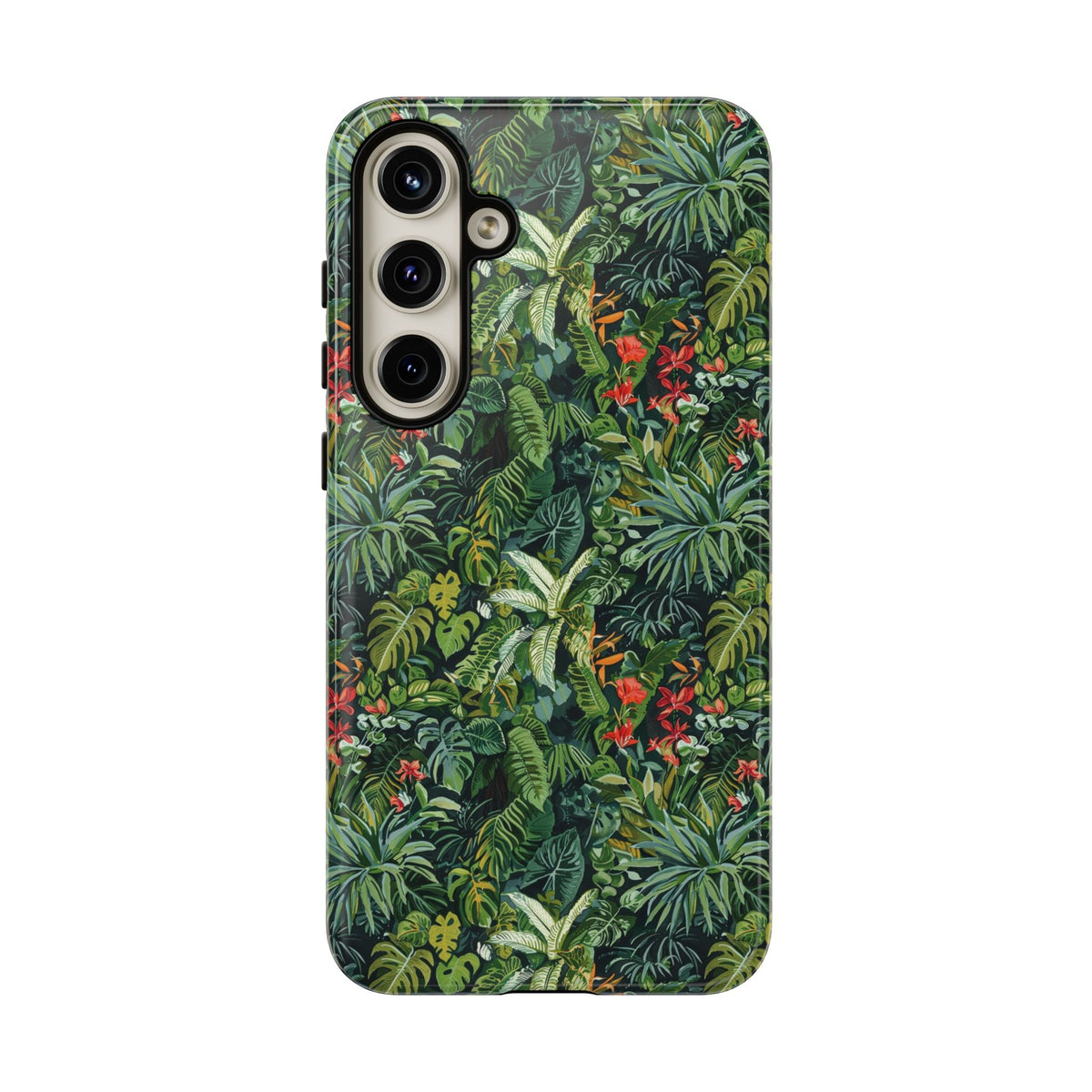 Jungle Pattern Phone Case – Exotic & Lush Design for Your Phone 323