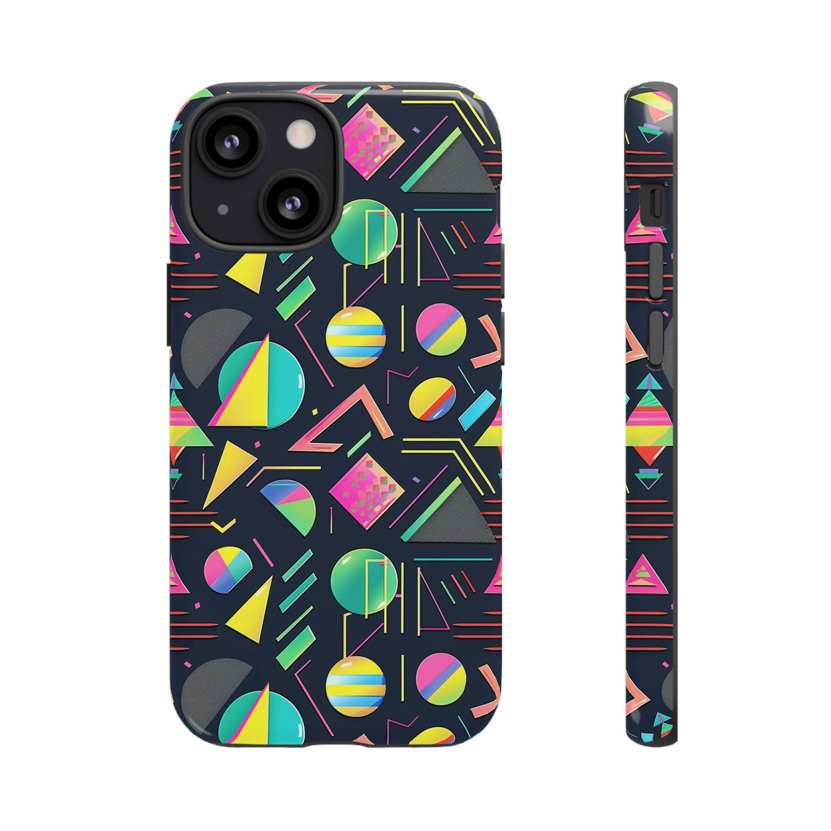 Retro 80s Seamless Phone Case – Vintage Style Meets Modern Protection 181