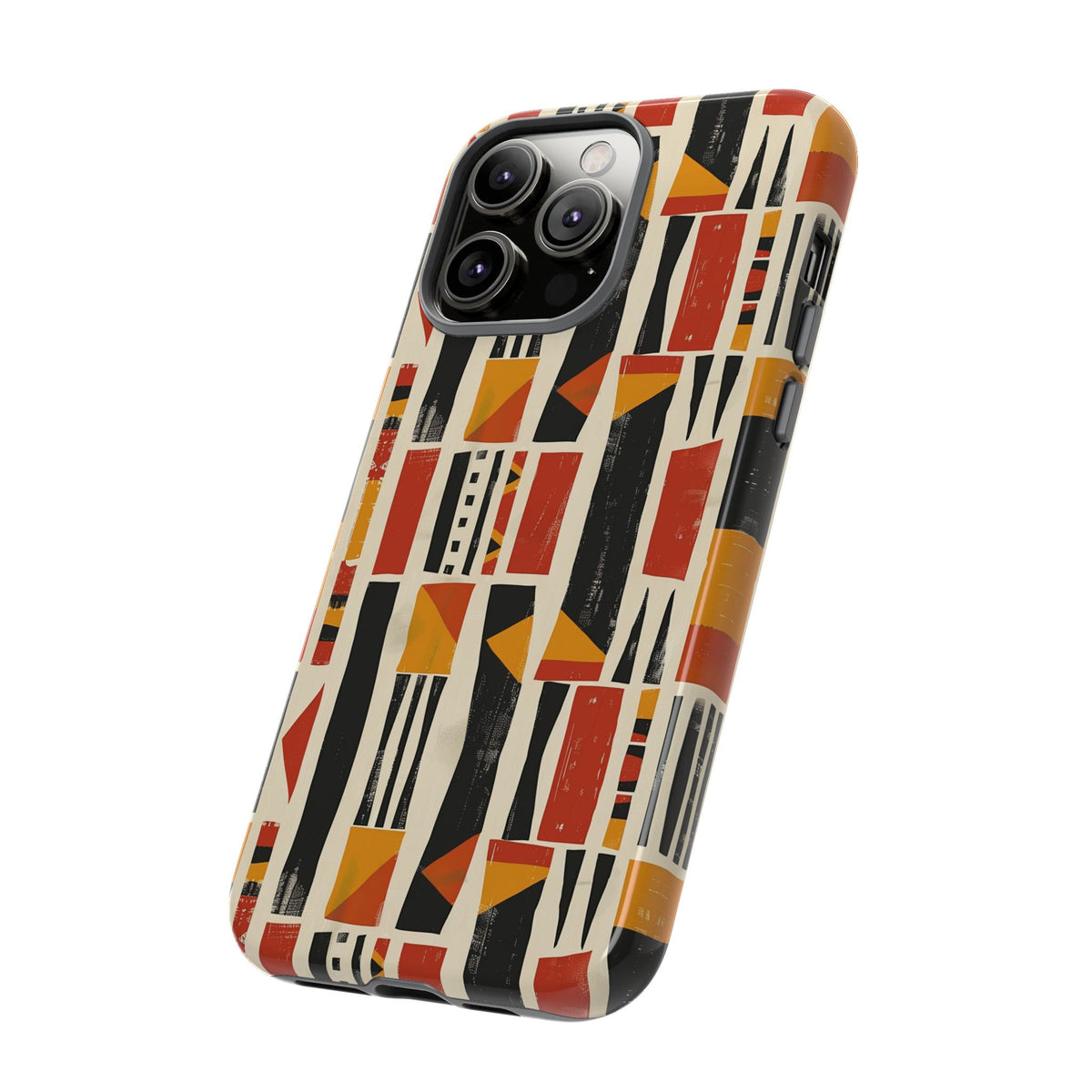 Stylish African Pattern Phone Case – Unique and Vibrant Protection 161