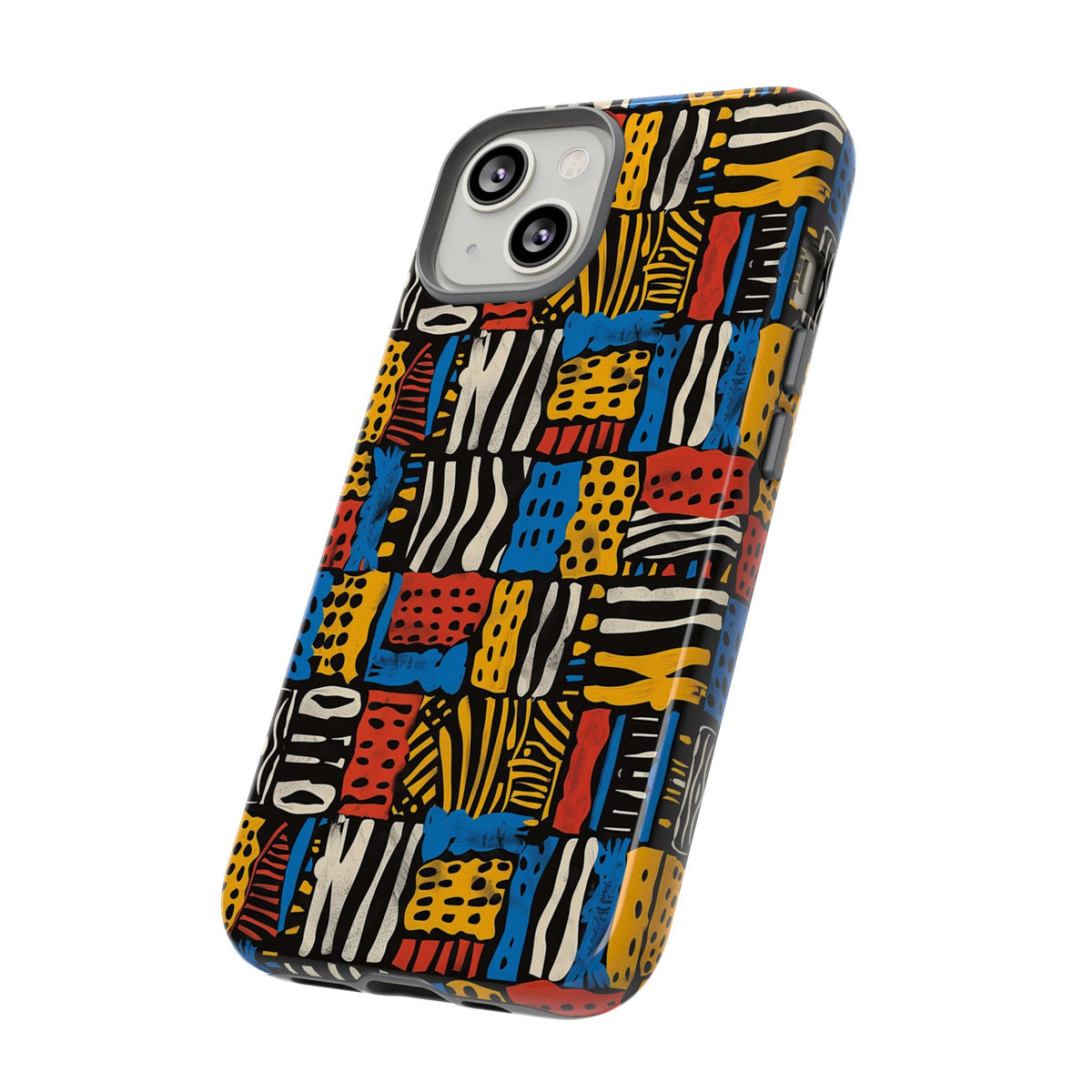 Stylish African Pattern Phone Case – Unique and Vibrant Protection 179