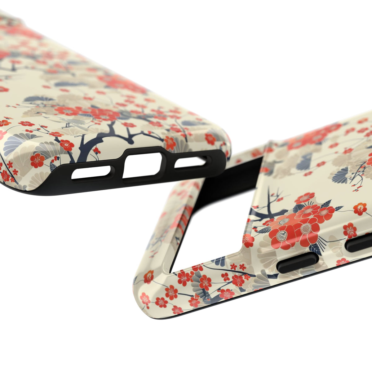 Japanese Pattern Phone Case – Elegant & Timeless Design for Your Phone 031