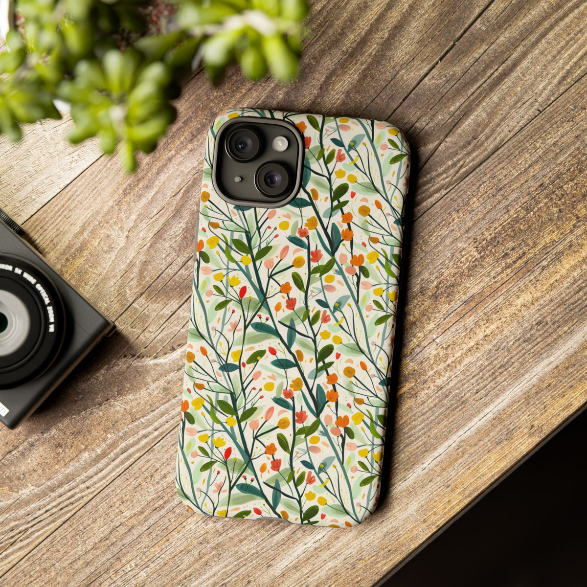 Spring Pattern Phone Case – Fresh & Vibrant Design for Your Phone 598